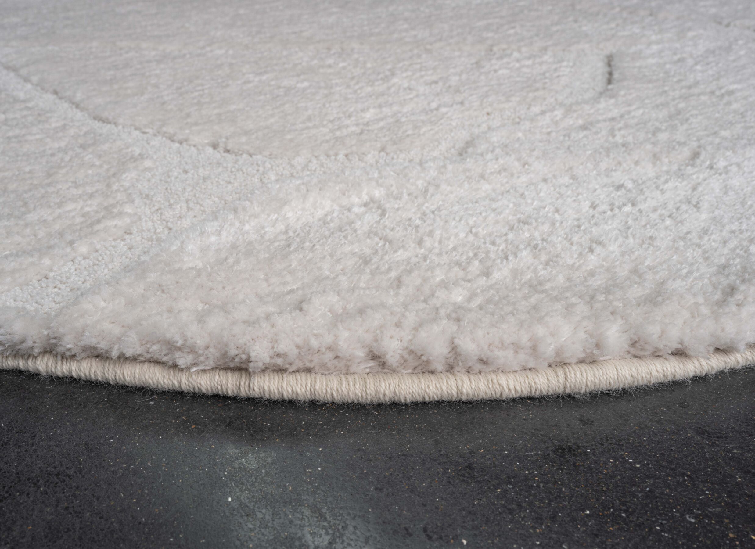 Detail - Tapis Madagaskar 200x290cm - polyester - blanc