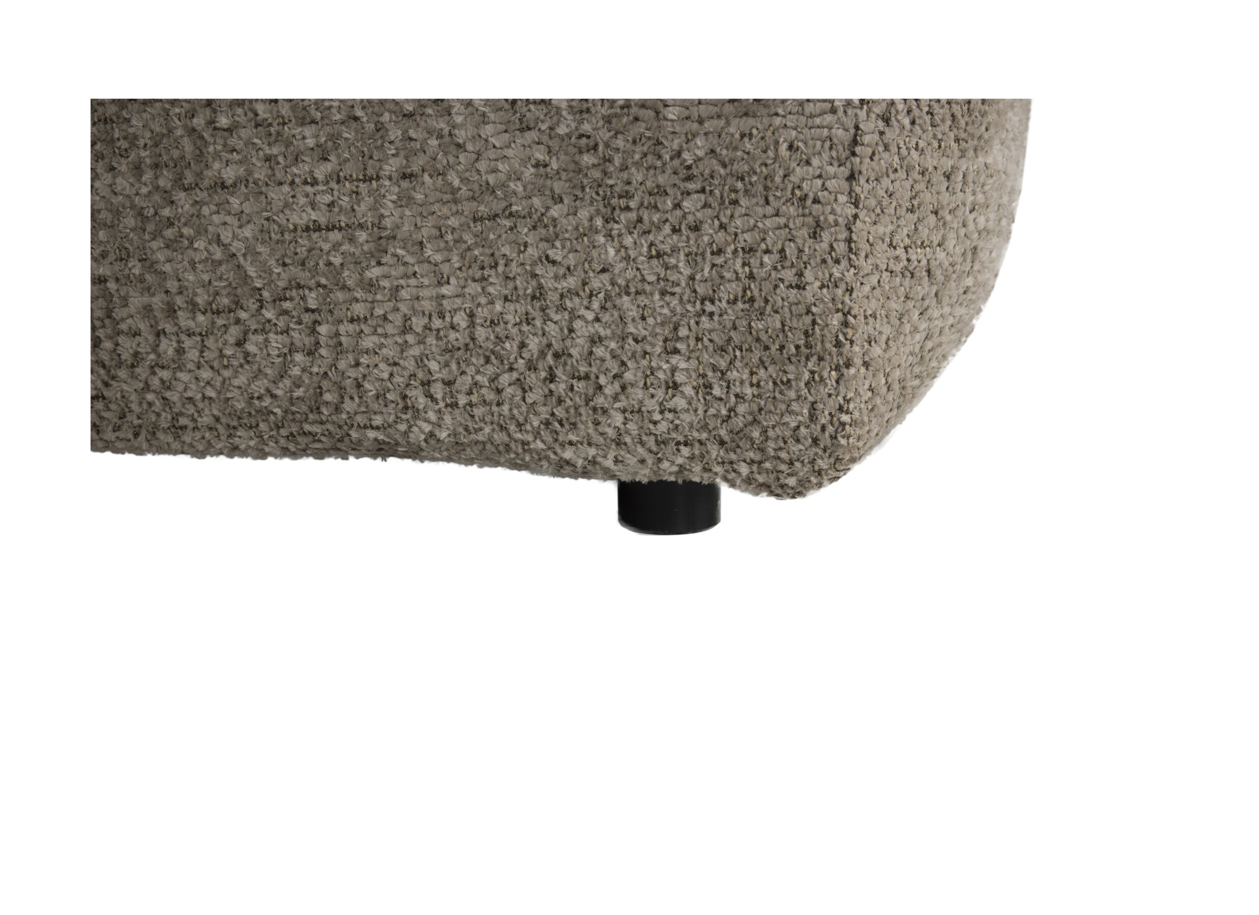 Detailfoto - Hoeksalon Massa 354x168cm - stof - taupe