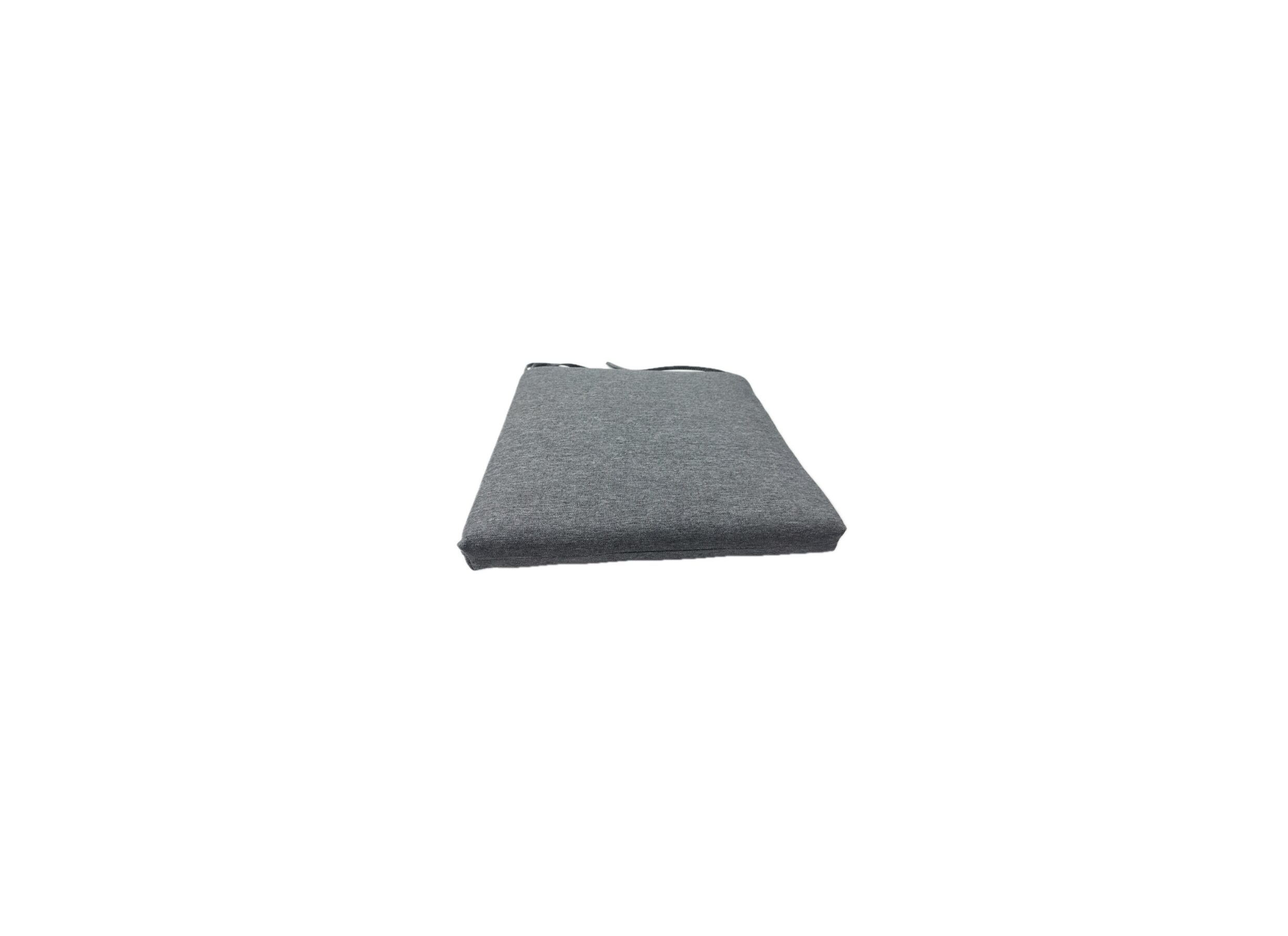 Aperçu - Coussin d'assise Nona 39x39cm -fibre polyester - anthracite