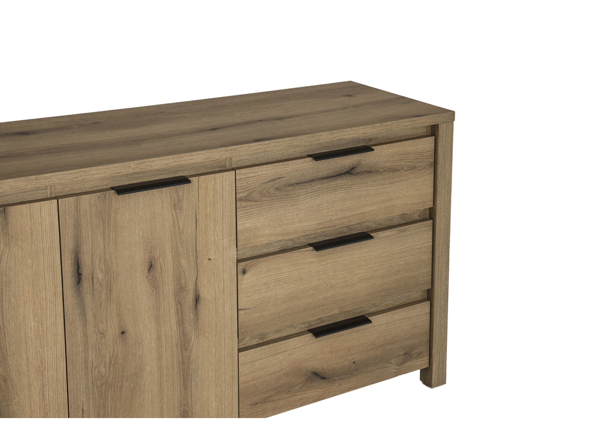 Detailfoto - Dressoir Bordo 217cm - decor - etna eik