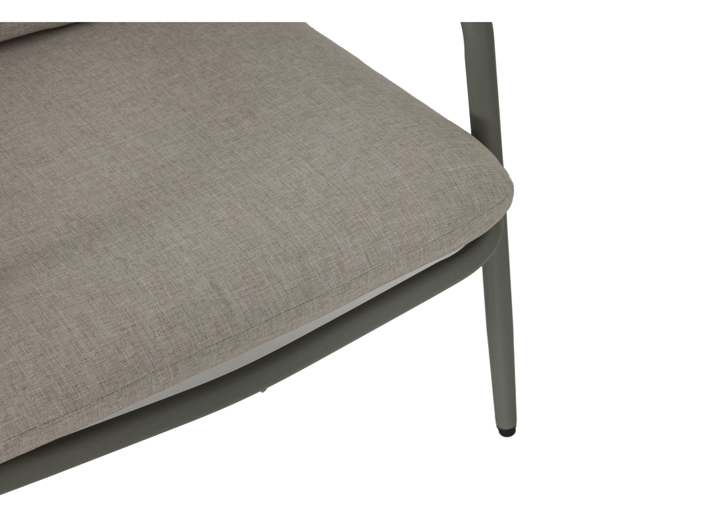 Detailfoto - Loungeset Tessera aluminium - kussens in olefin - groen