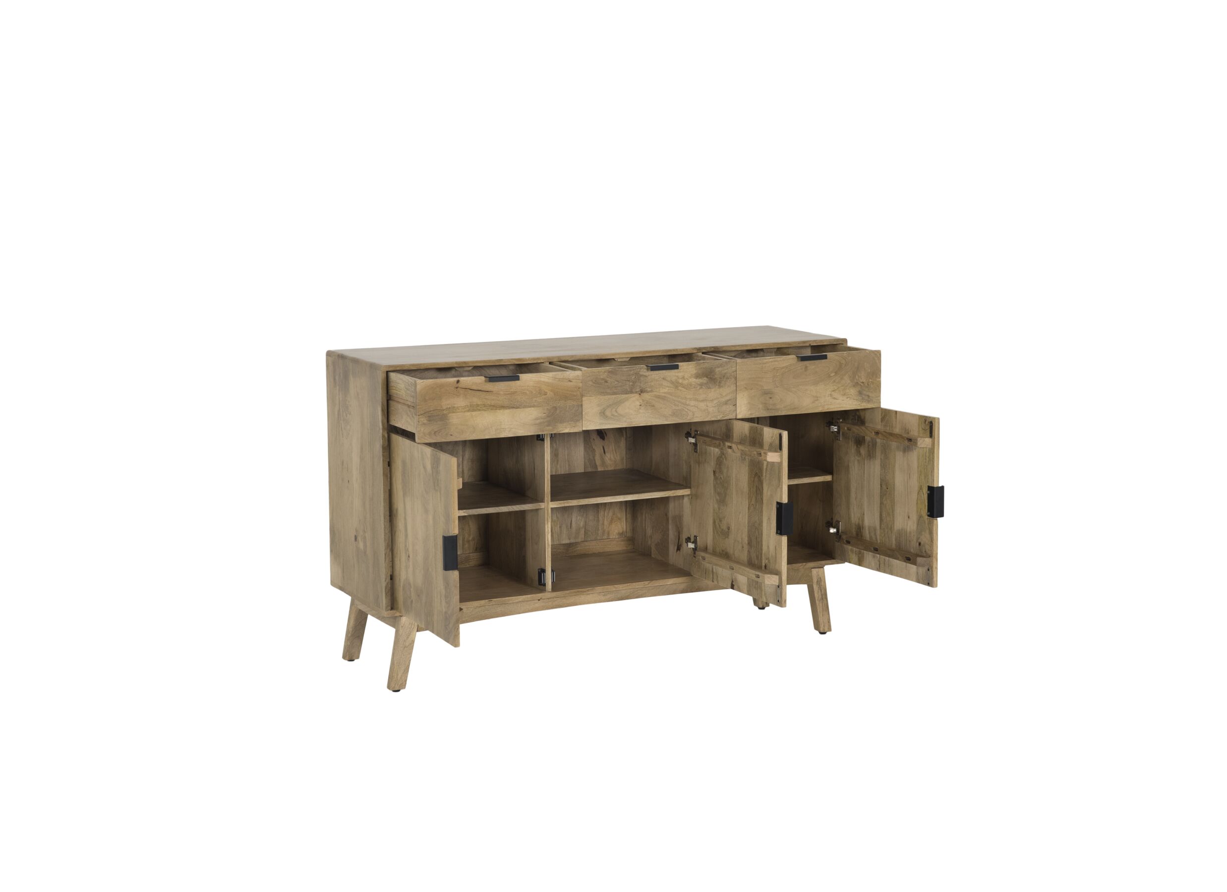 Disposition - Buffet Tribe 150cm - manguier massif - naturel