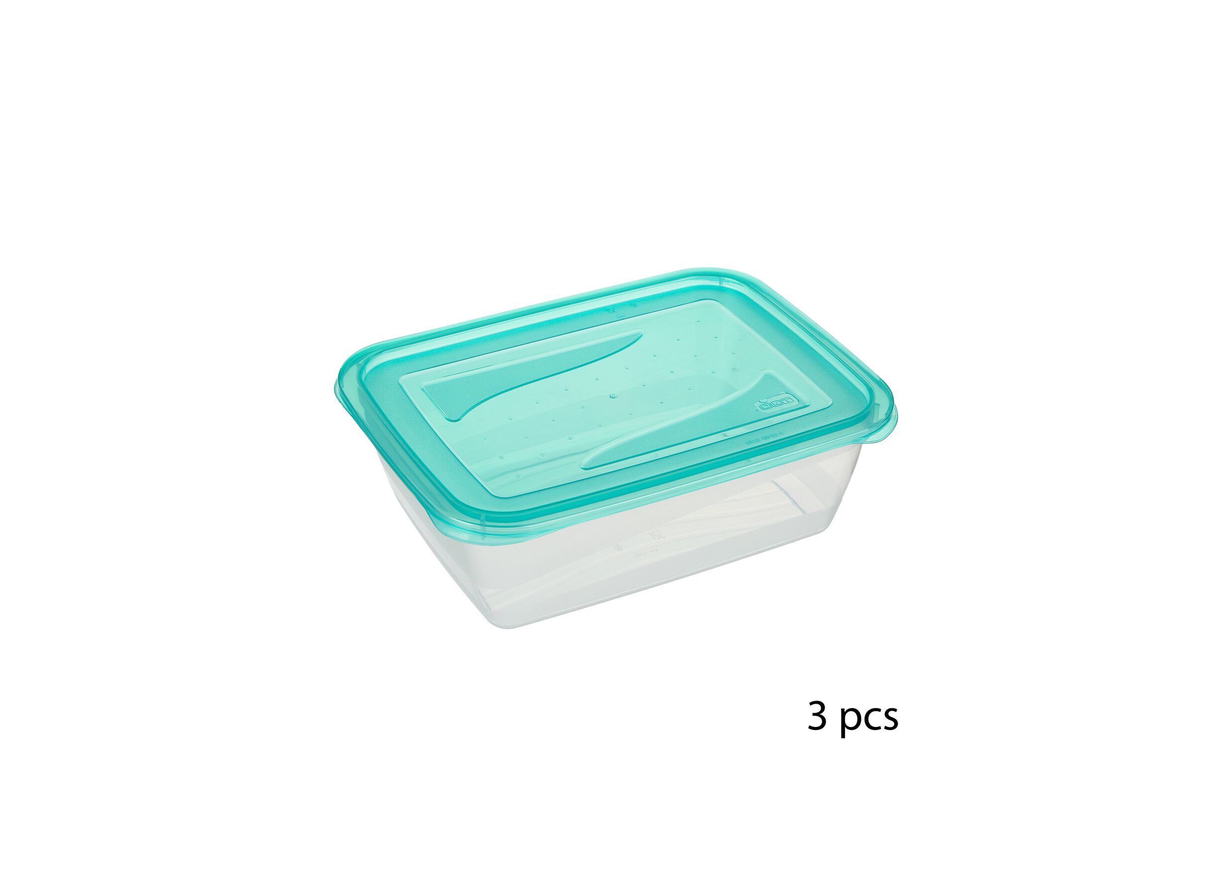 Boite de conservation Fresh & Freeze 1250ml lot de 3 - Boite de conservation Fresh & Freeze 1250ml lot de 3