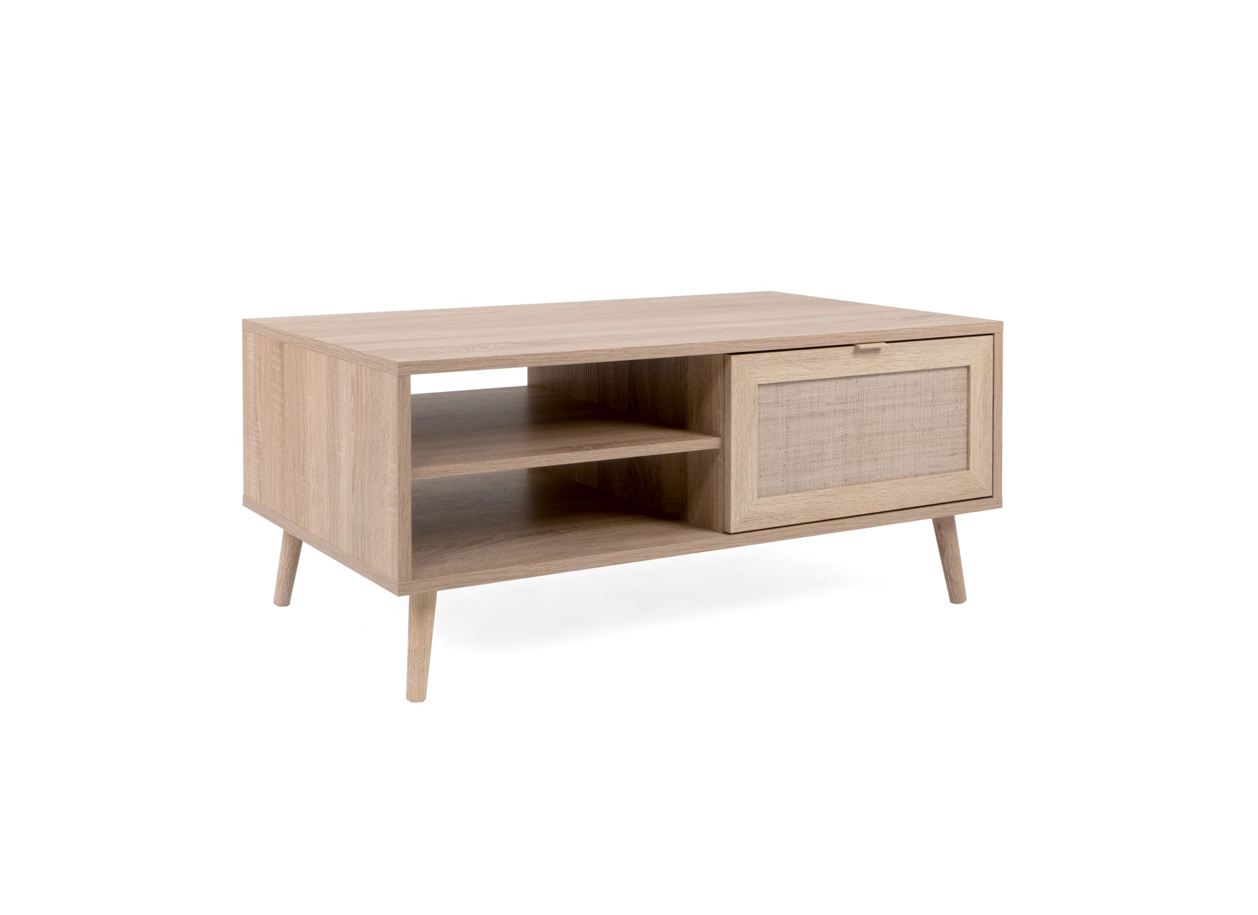 Table basse Bali brun avec rangement - Table basse Bali brun avec rangement