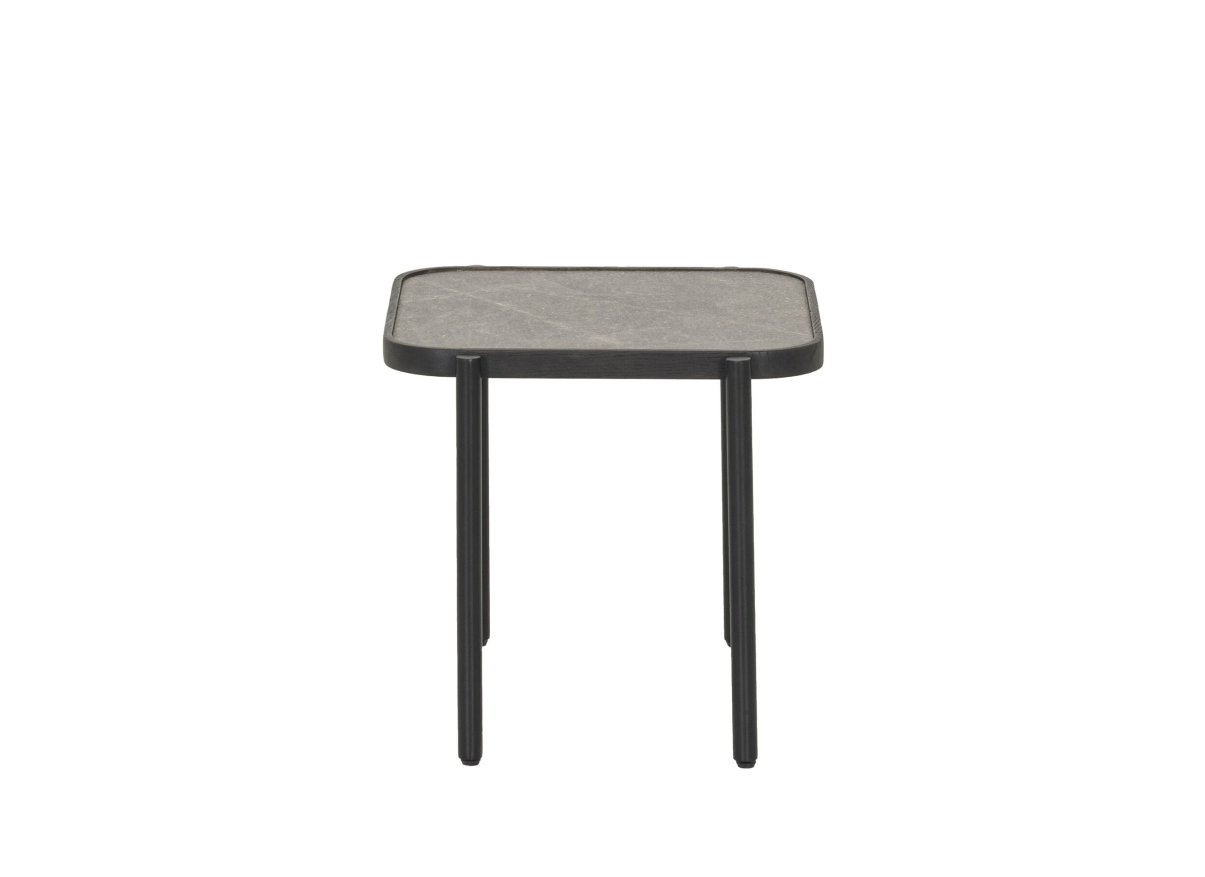 Aperçu - Table basse Trip 50x45cm - décor & stratifié - noir