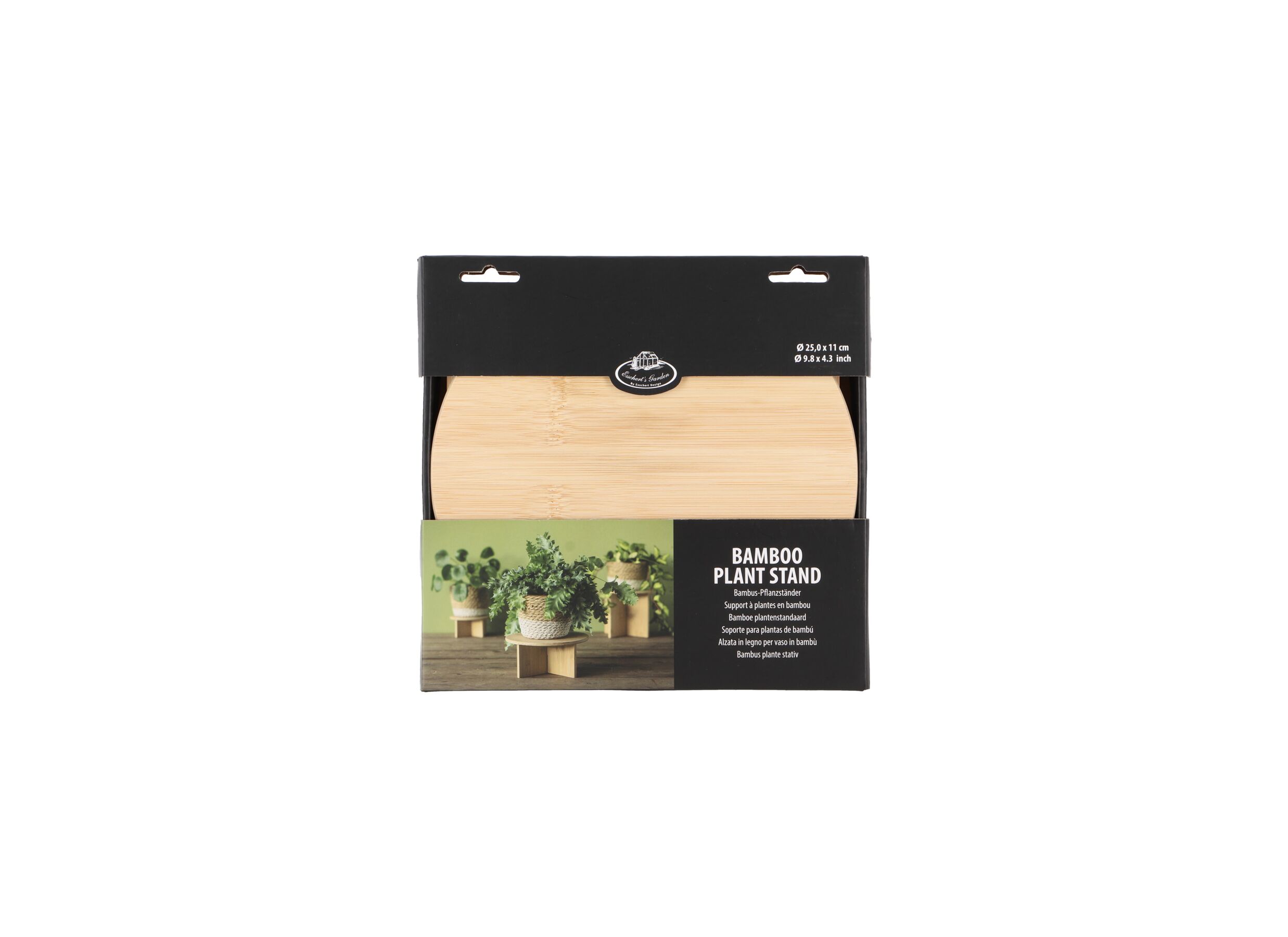 Aperçu - Support des plantes Medium H11cm bambou naturel
