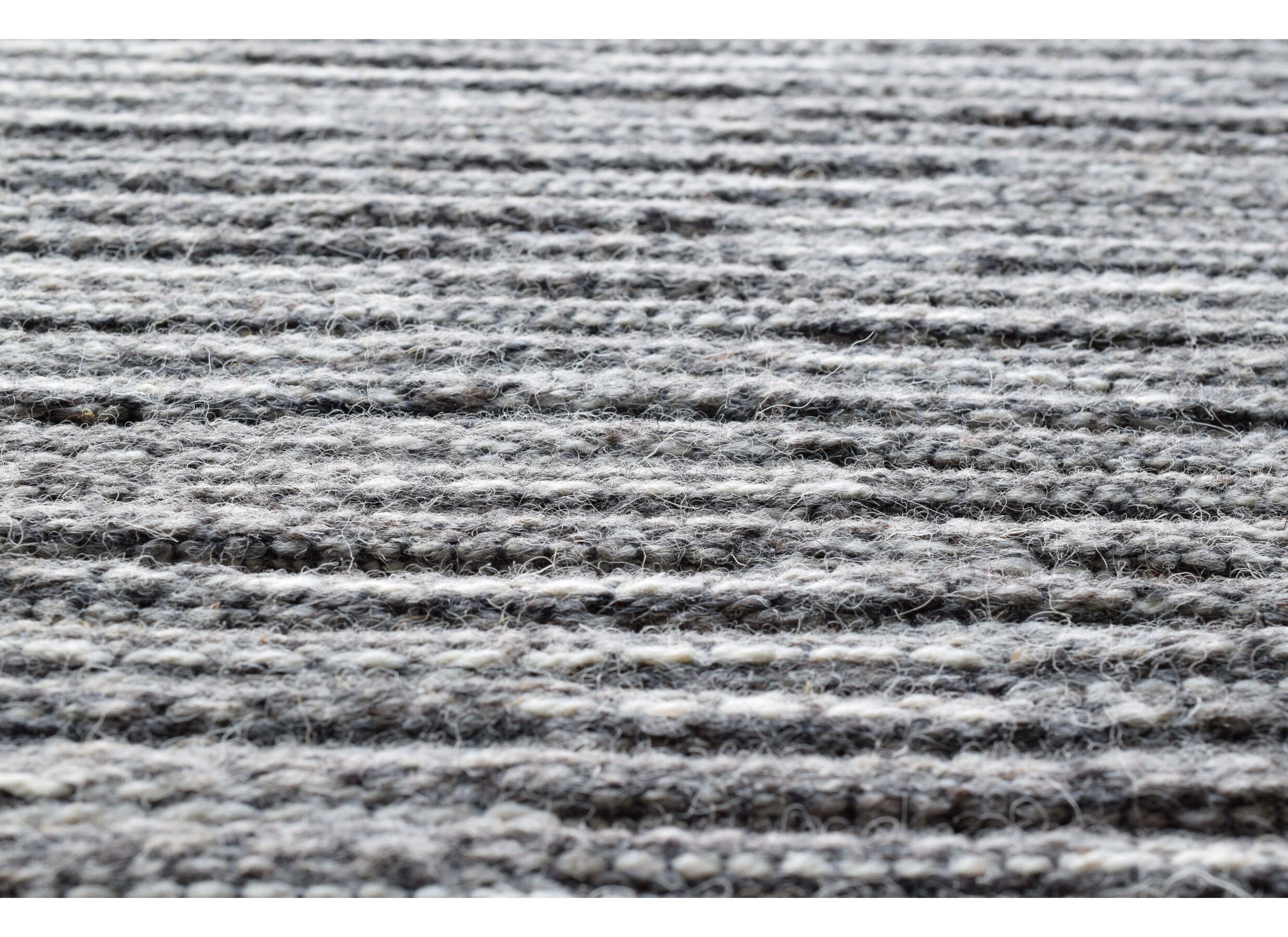 Detailfoto - Tapijt Himalaya 240x330cm - wol - grijs