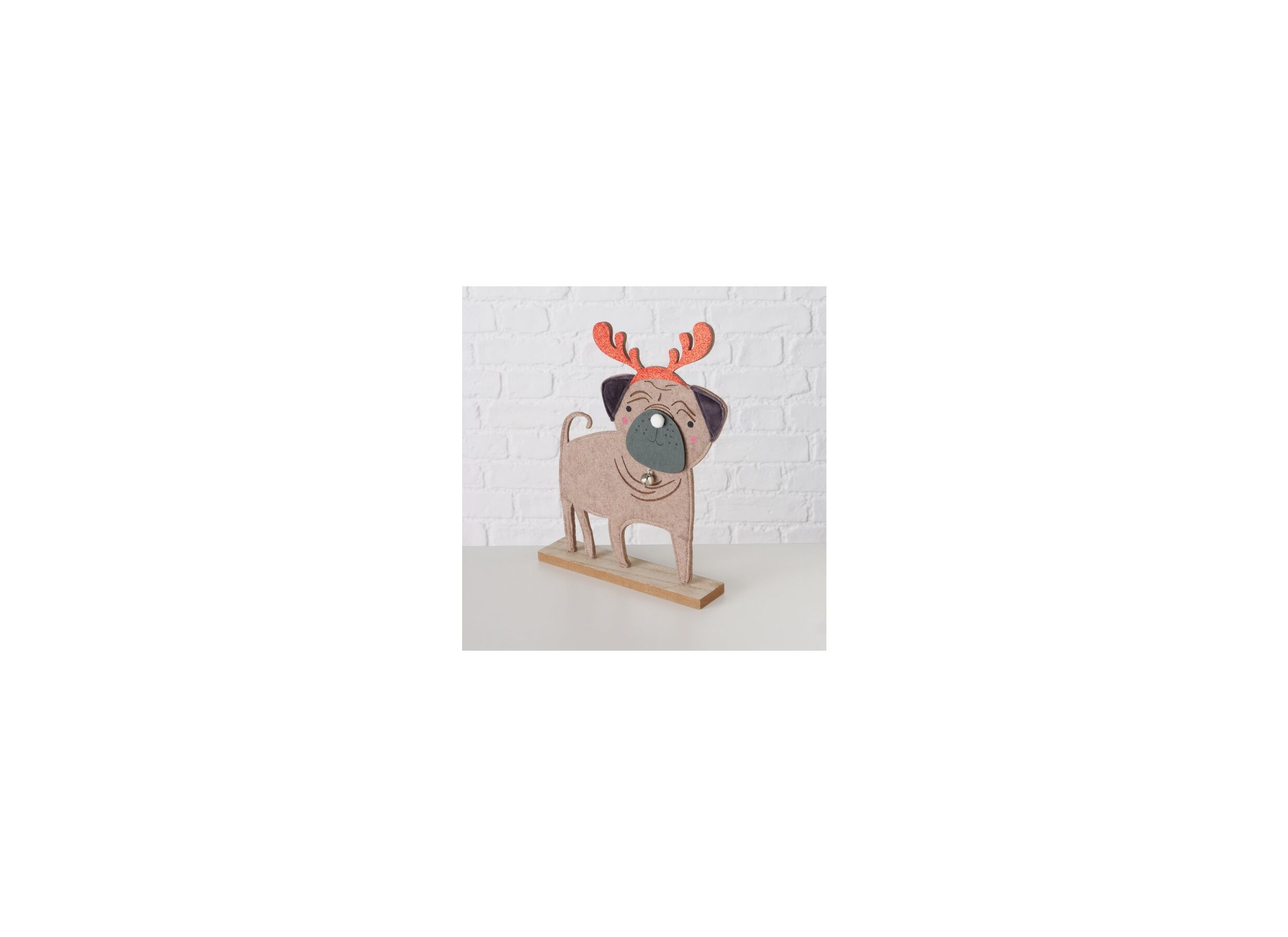 Aperçu - Déco Chien Barney H39cm