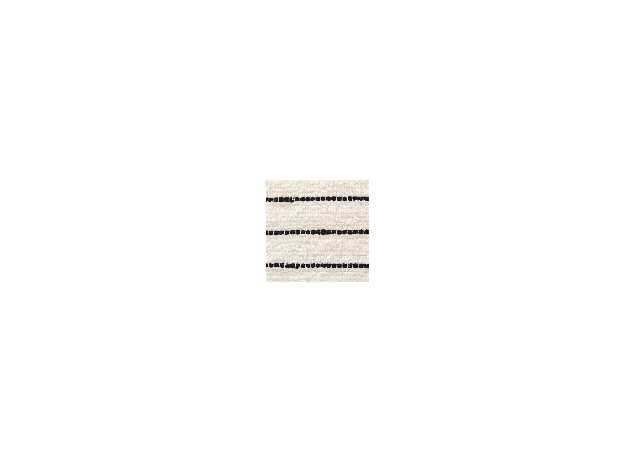 Tapijt 50x120cm zwart wit