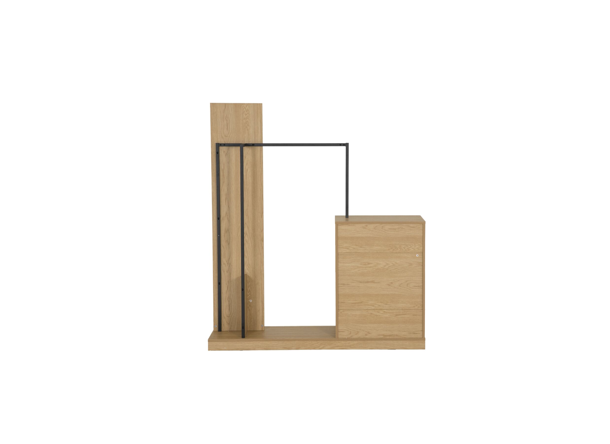 Aperçu - Commode Magic 145x40x165cm - mélamine - naturel
