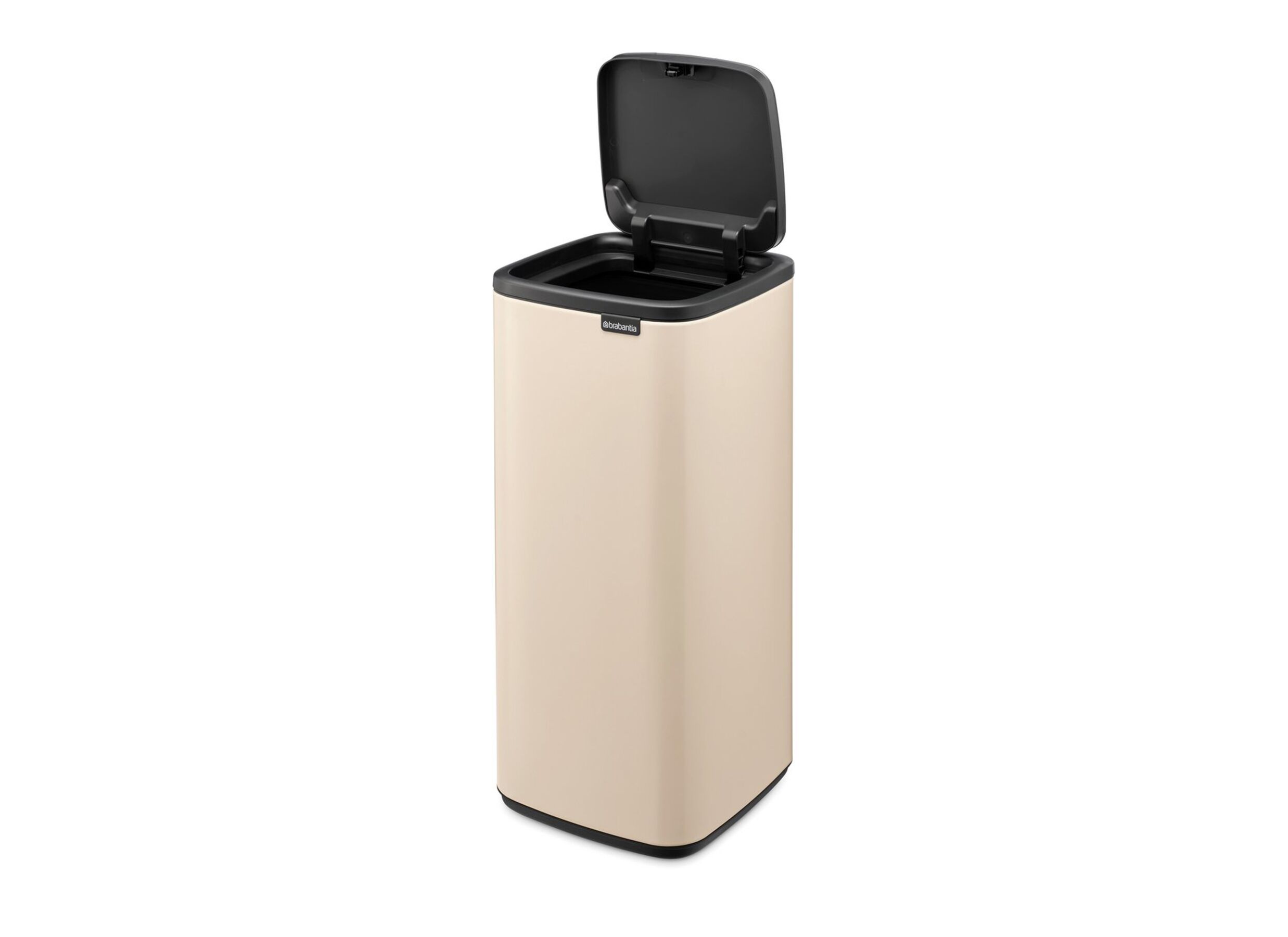 Overzichtsfoto - Pedaalemmer Bo Brabantia 30L - staal - soft beige