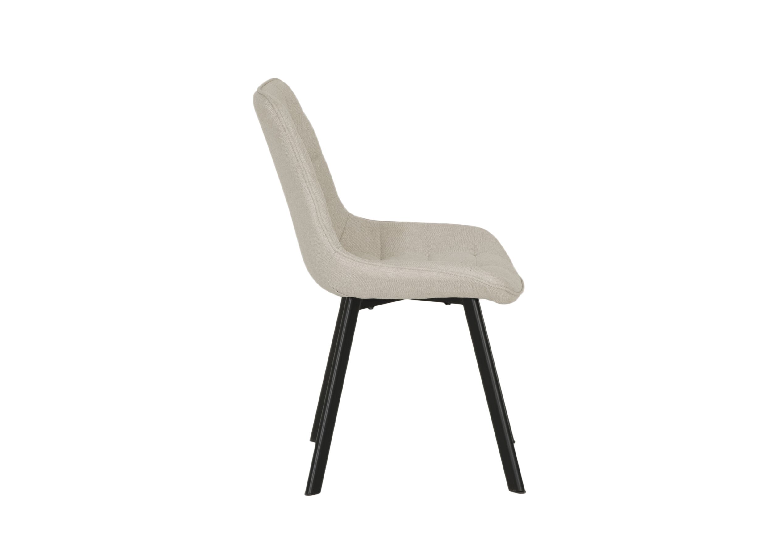Overzichtsfoto - Stoel Gunner 52x60,5x85cm - polyestervezel - beige