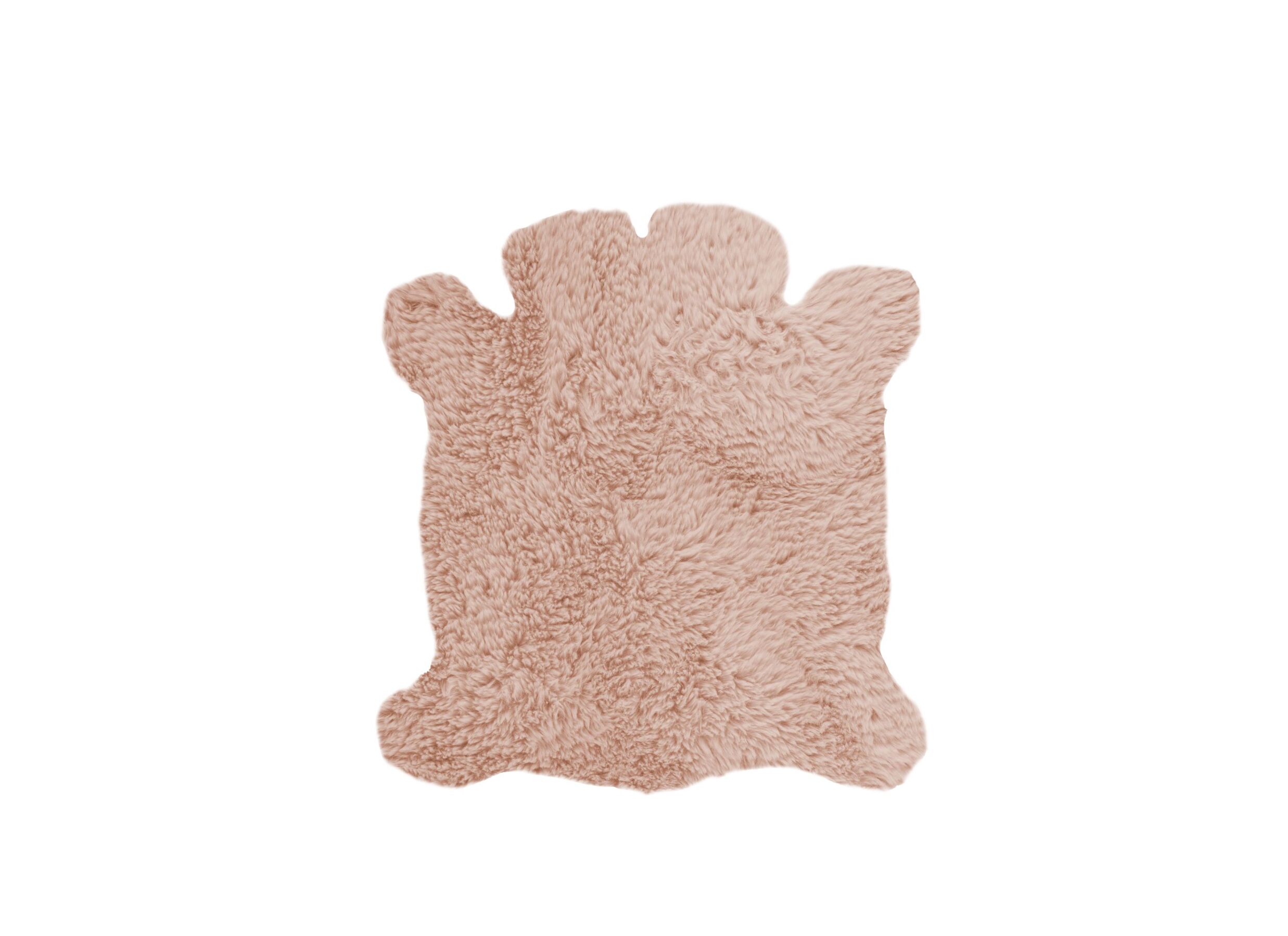 Peau de mouton Lambskin 35x40cm rose - Peau de mouton Lambskin 35x40cm rose