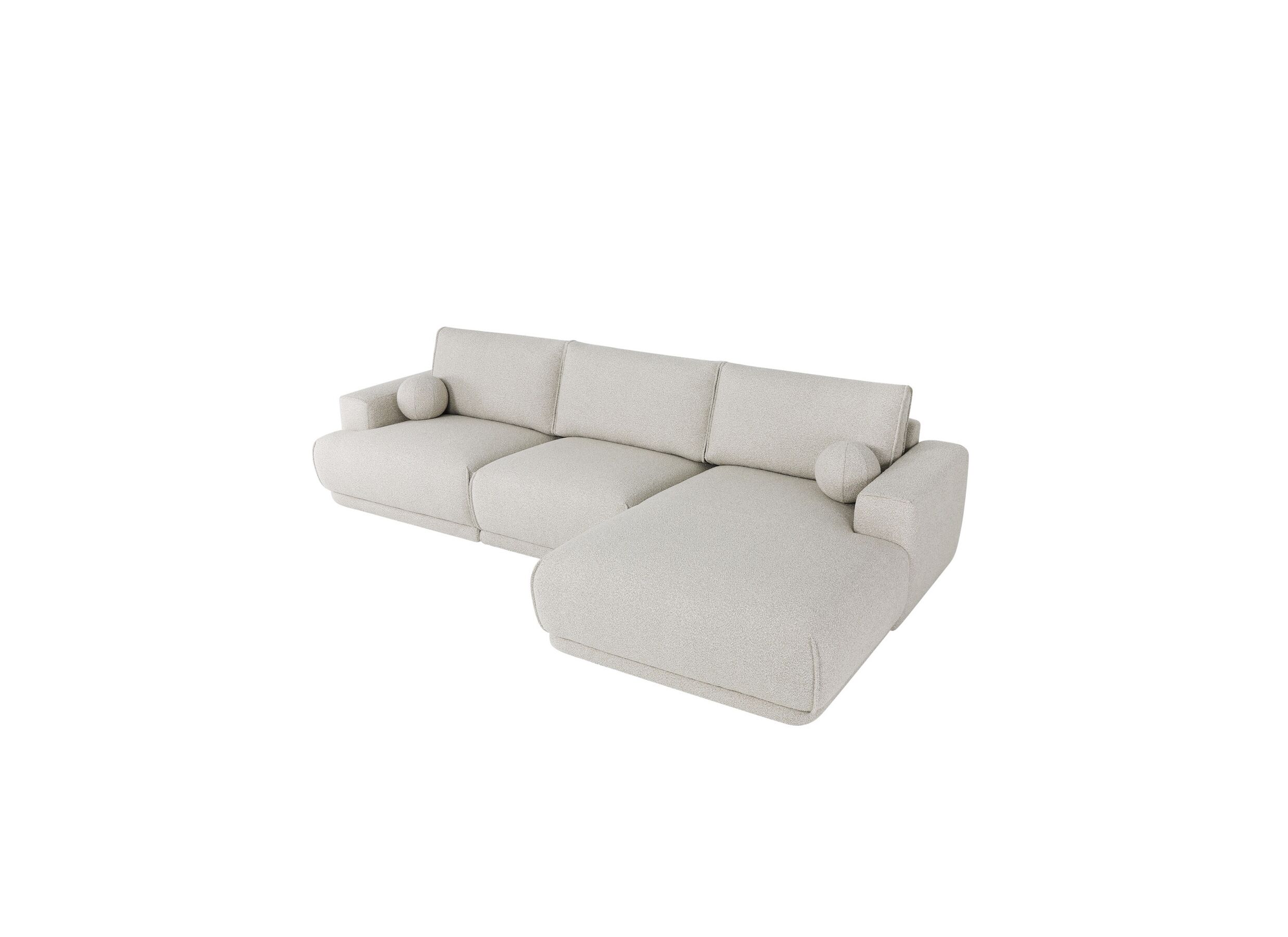 Overzichtsfoto - Hoeksalon Ramusio stof beige