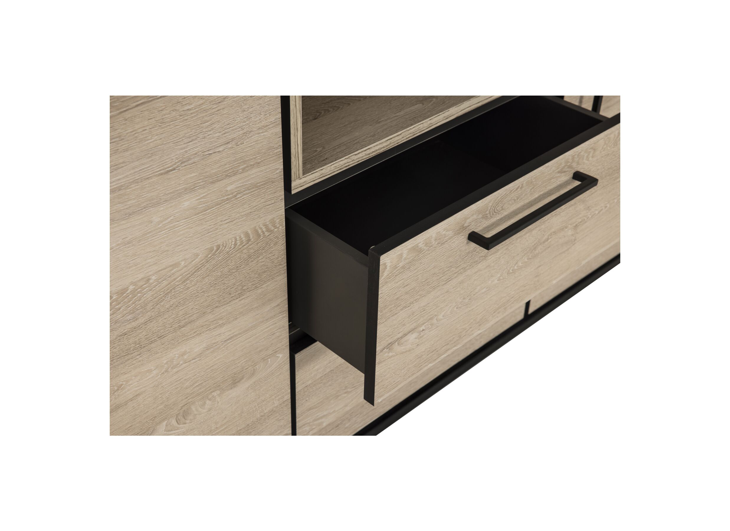 Detailfoto - Dressoir Otis 225cm - meubelplaat - sand oak