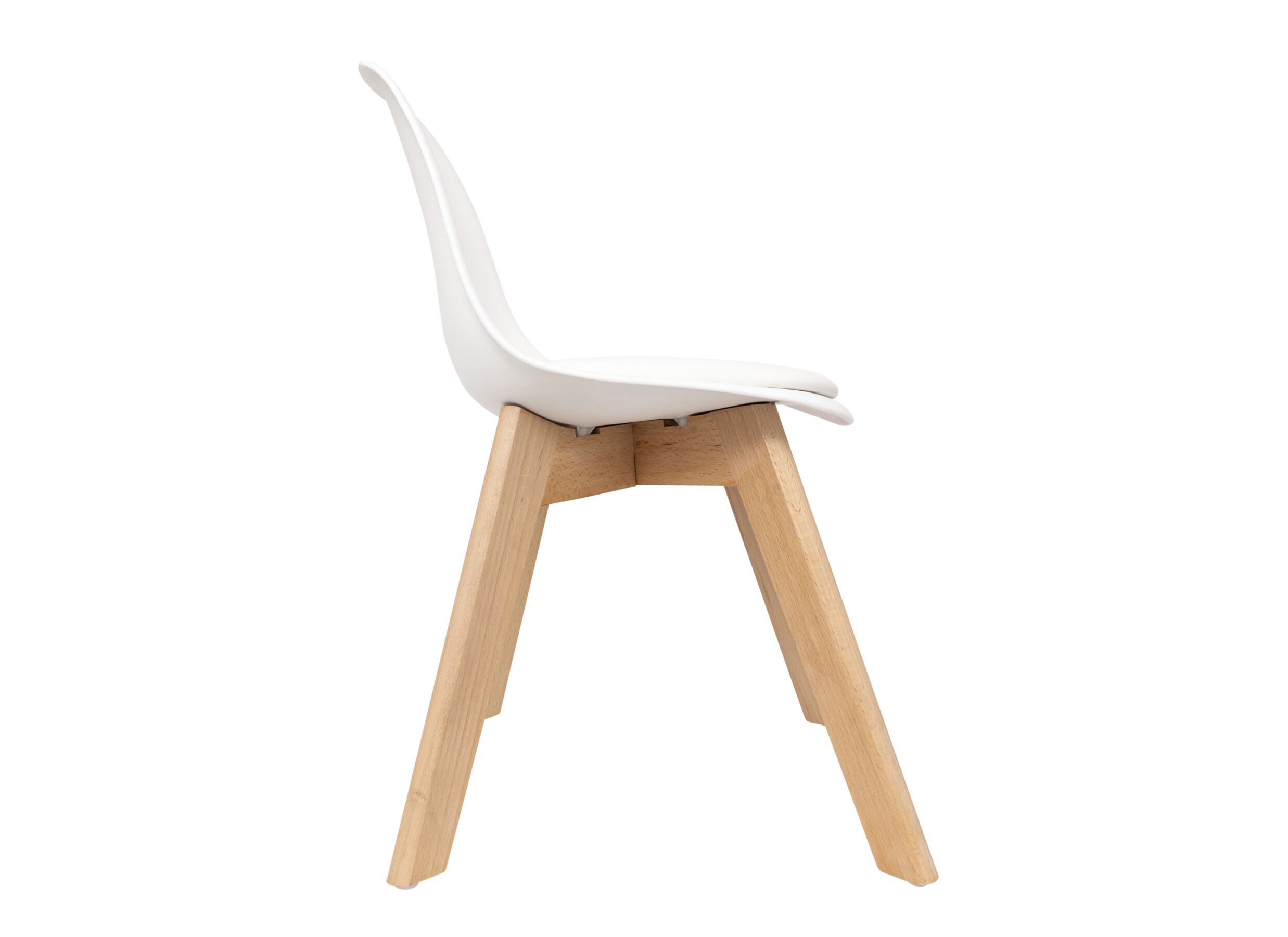 Chaise enfant Baya 55x31x38.5cm - plastique - blanc