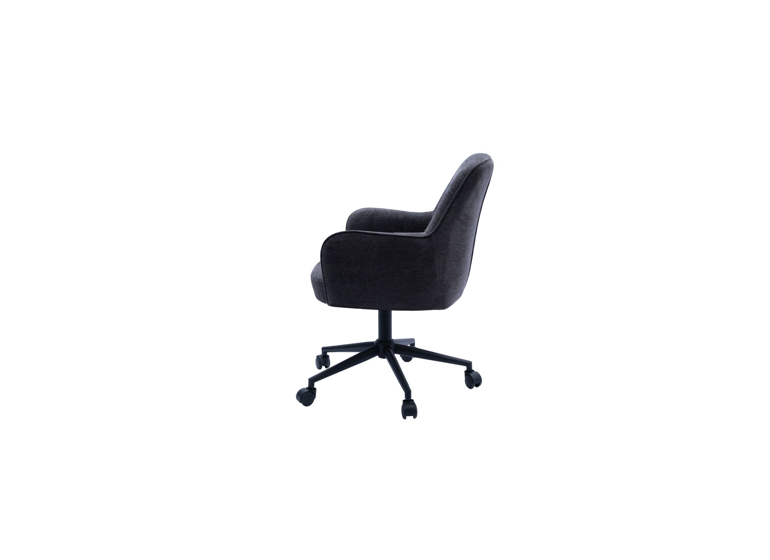 Aperçu - Chaise de bureau Bonzo 57x60x95cm - stof - anthracite