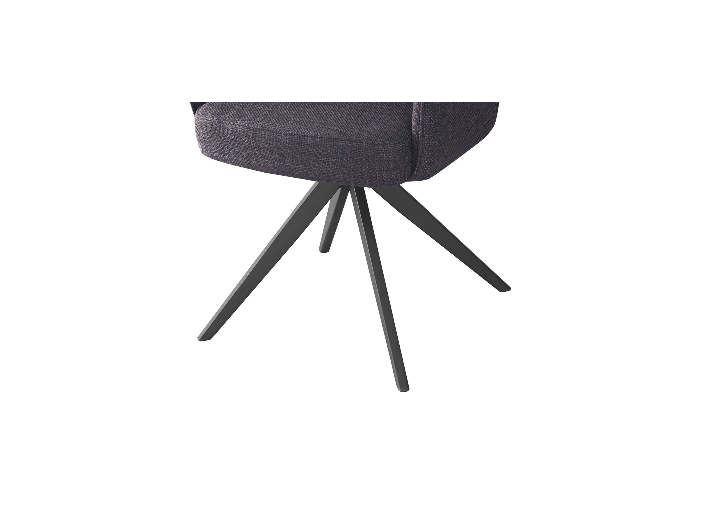 Draaistoel Mesa 55x48x84cm - stof - antraciet