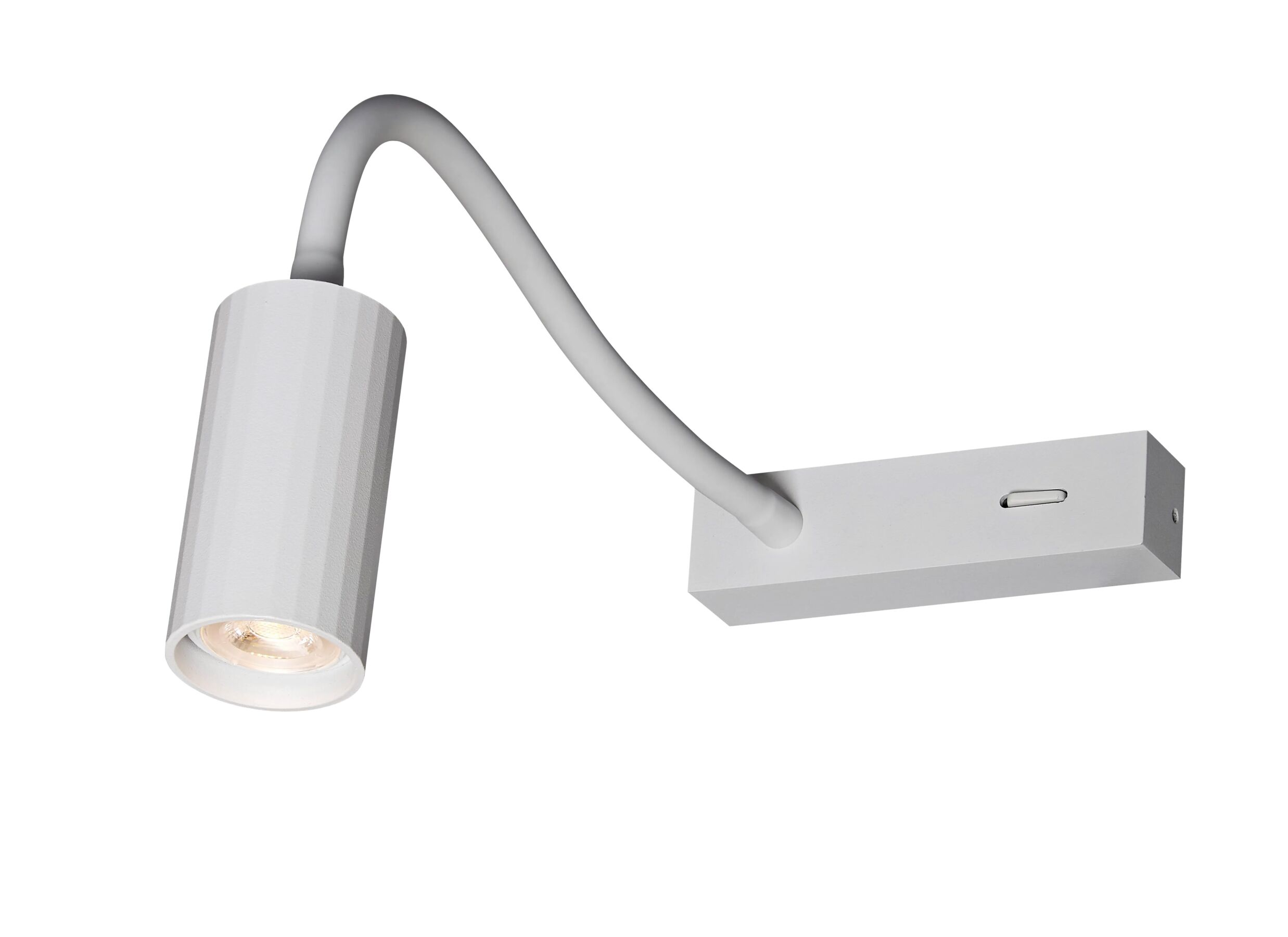 Wandlamp GU4 - aluminium - wit - Applique murale GU4 - aluminium - blanc