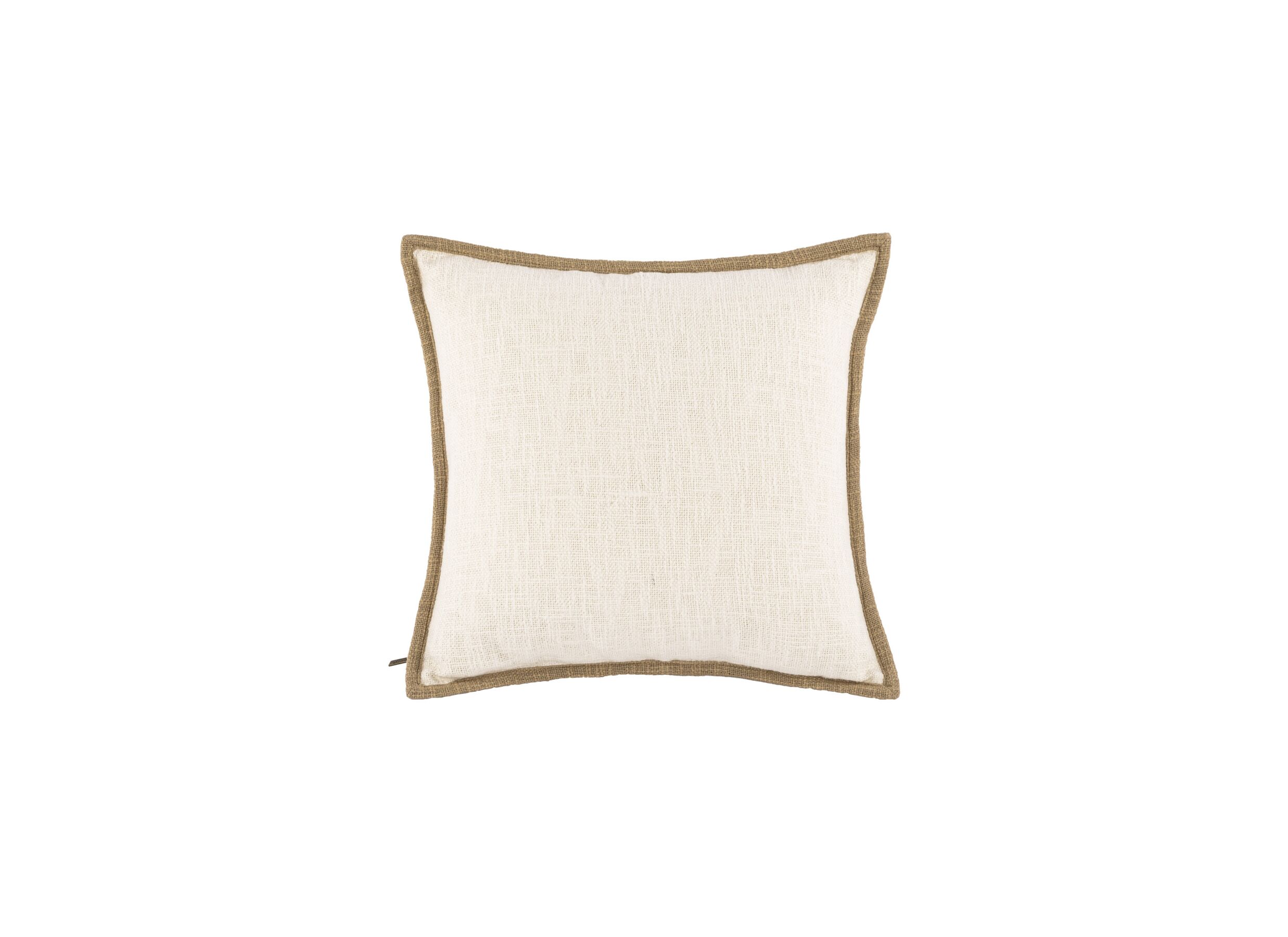 Coussin Cotton Slub 45x45cm ivoire - Coussin Cotton Slub 45x45cm - coton - ivoire