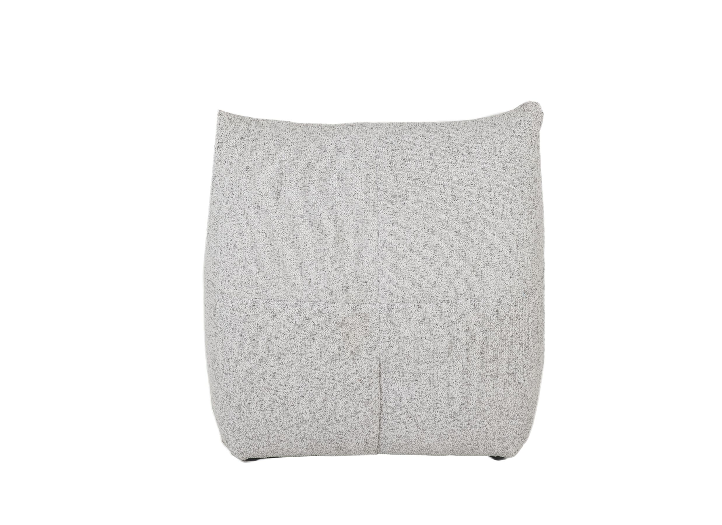 Aperçu - Canapé Schiva 1 place - tissu - gris claire
