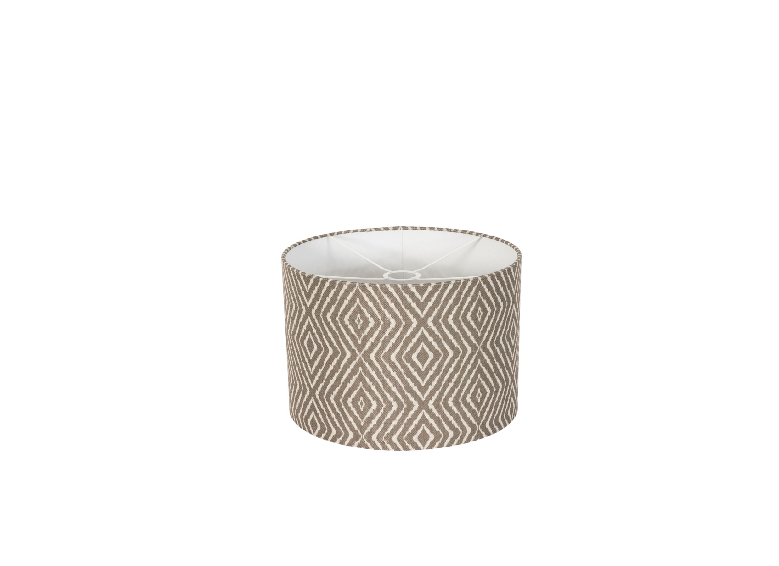 Plus Important - Abat-jour Ø20x15cm - tissu - gris