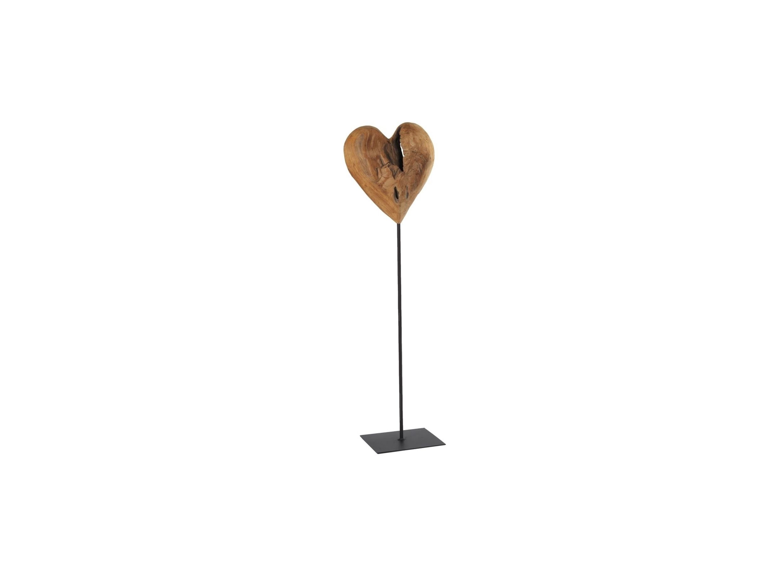 Deco Hart teak op voet H80cm