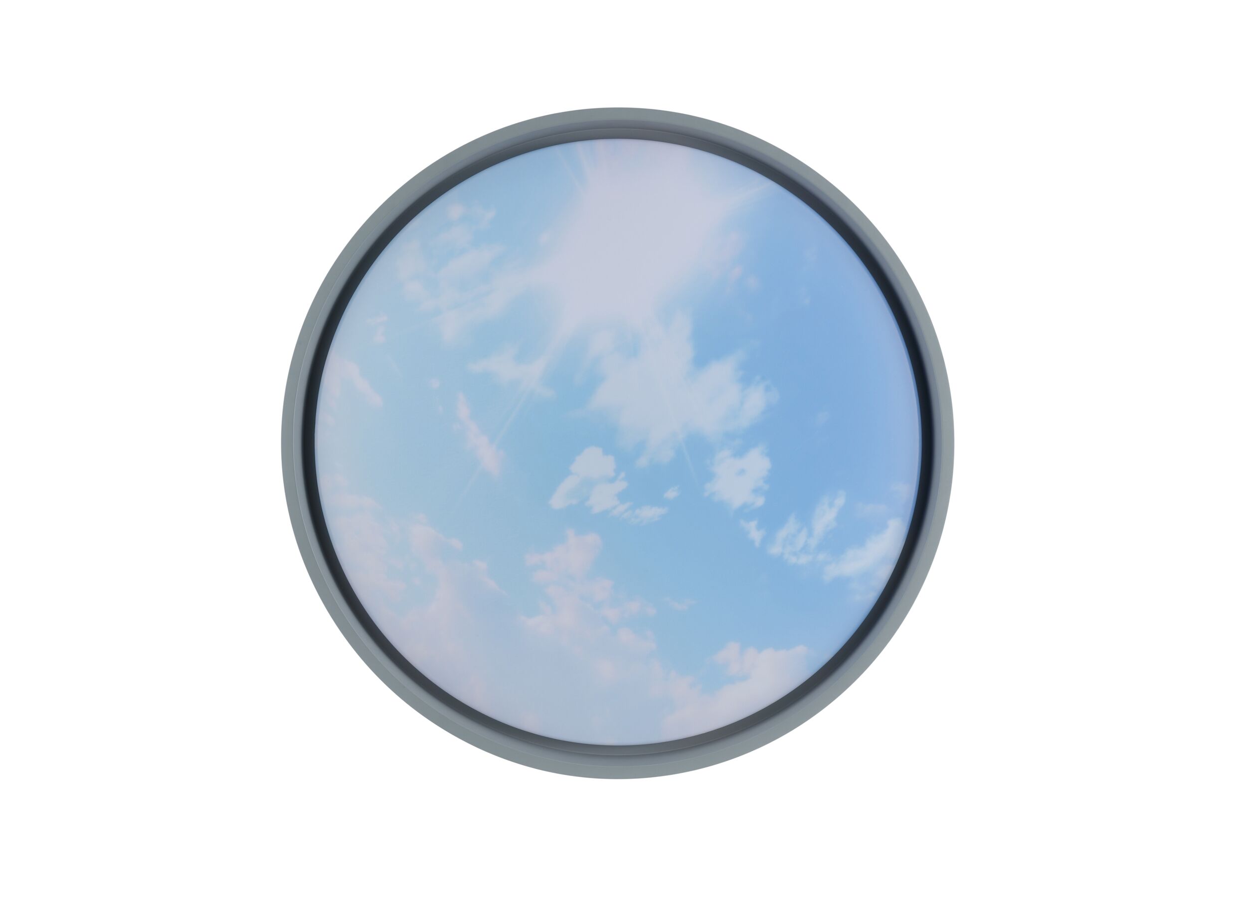 Aperçu - Plafonnier Sky Dream Ø48,5cm - blanc & gris