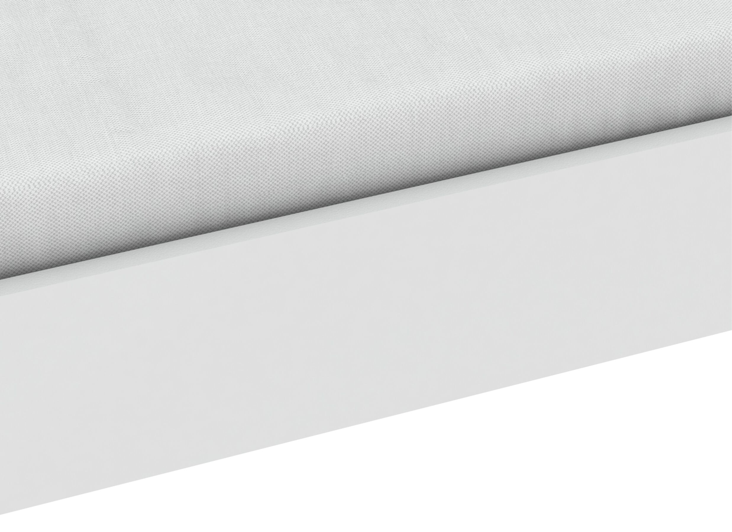 Detailfoto - Bed Tidy 90x200cm - decor - wit