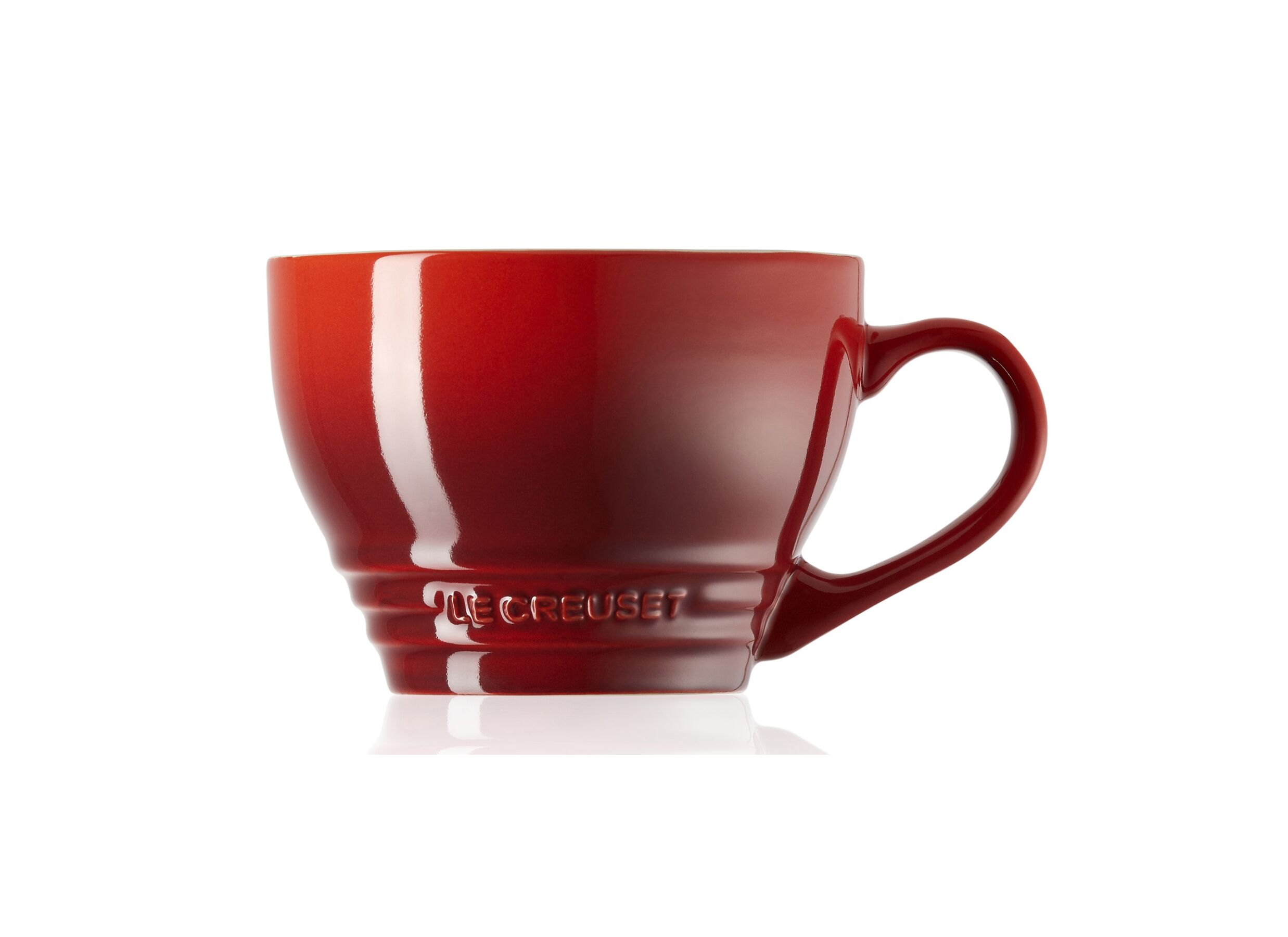 Overzichtsfoto - Mok Le Creuset 40cl kersenrood