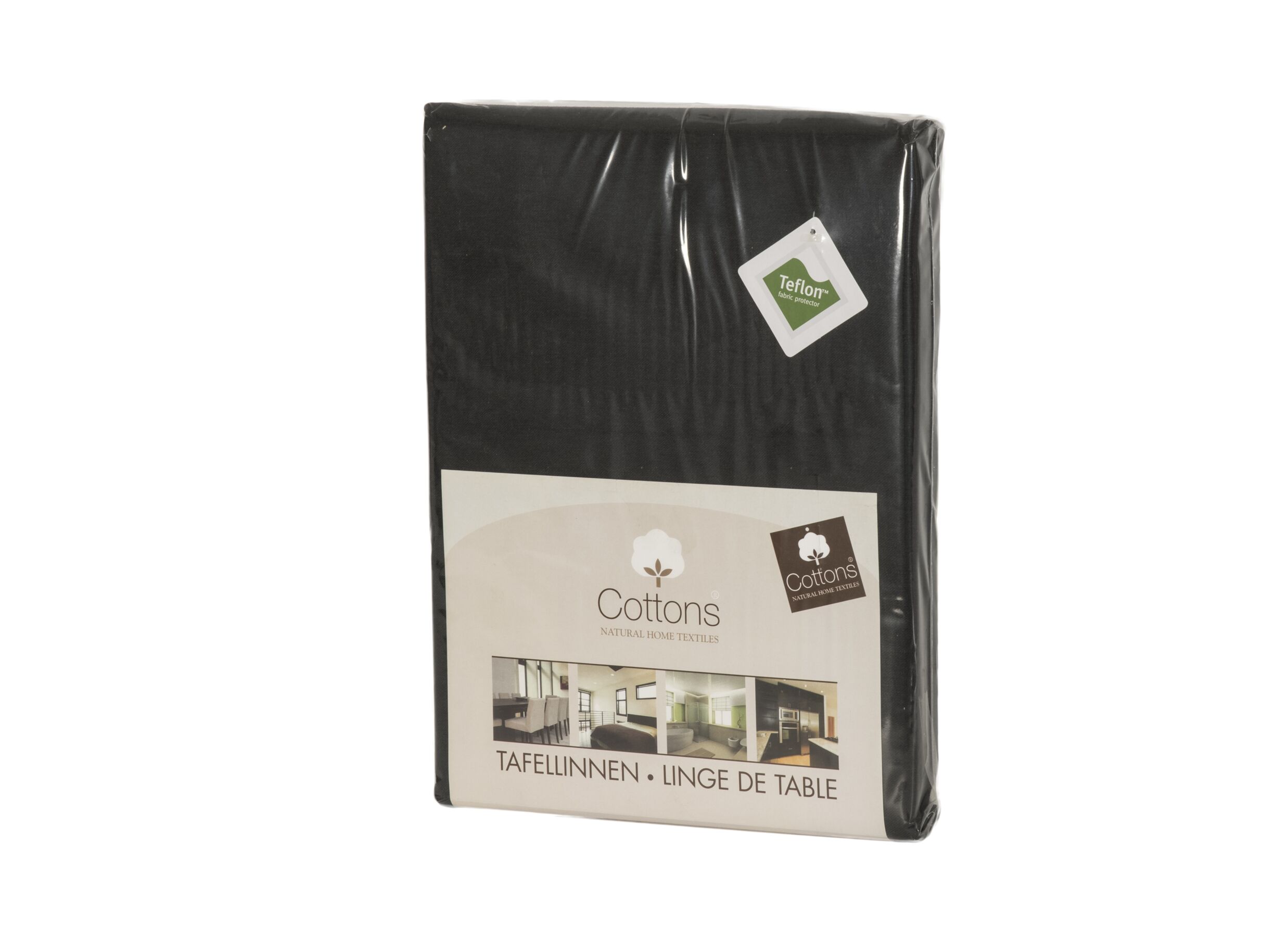 Aperçu - Nappe Teflon 150x320cm - tissu - noir