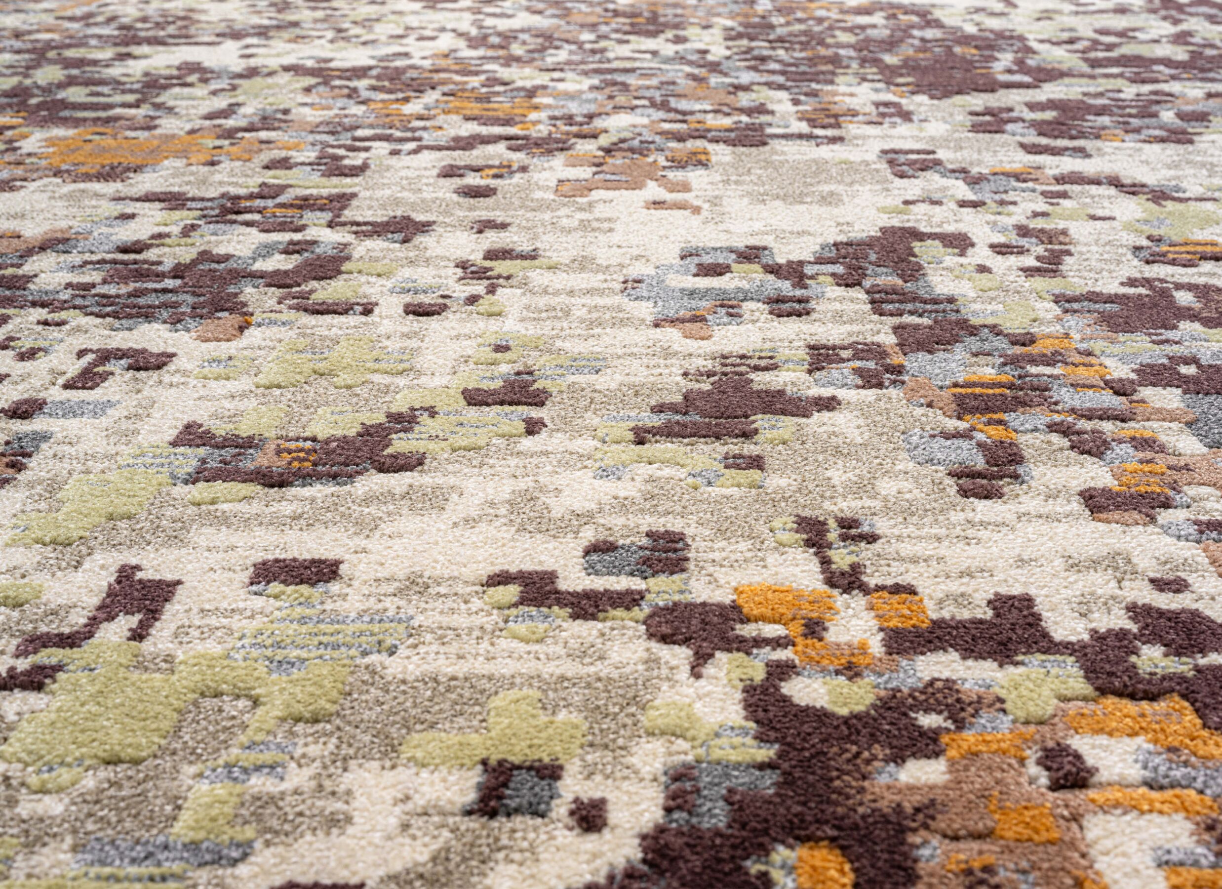 Detailfoto - Tapijt Milo 200x290cm - polyester - multicolor