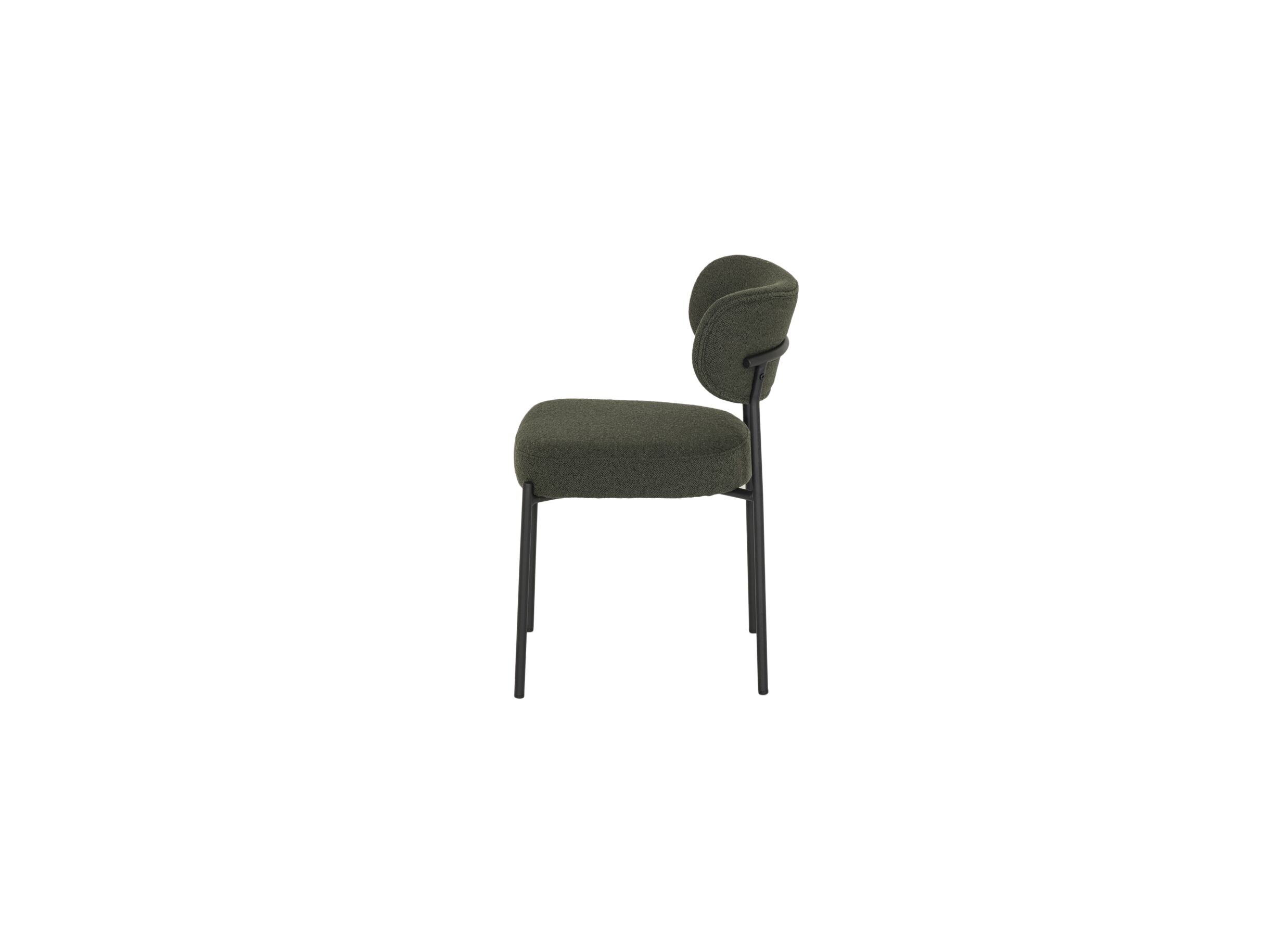 Overzichtsfoto - Stoel Alien 43x43x66cm - stof - groen