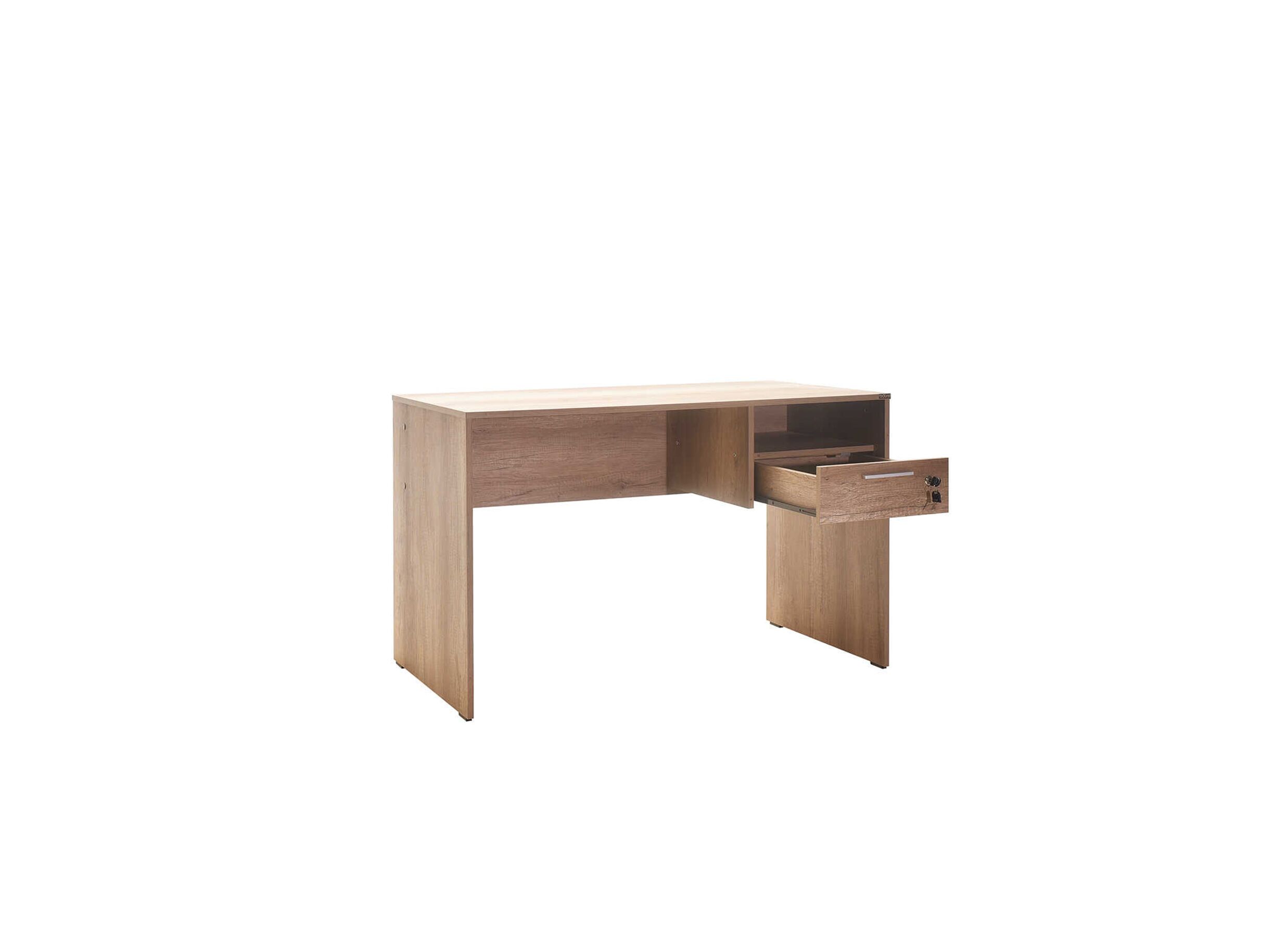 Bureau Kyoto 120x60x75cm - melamine - bruin