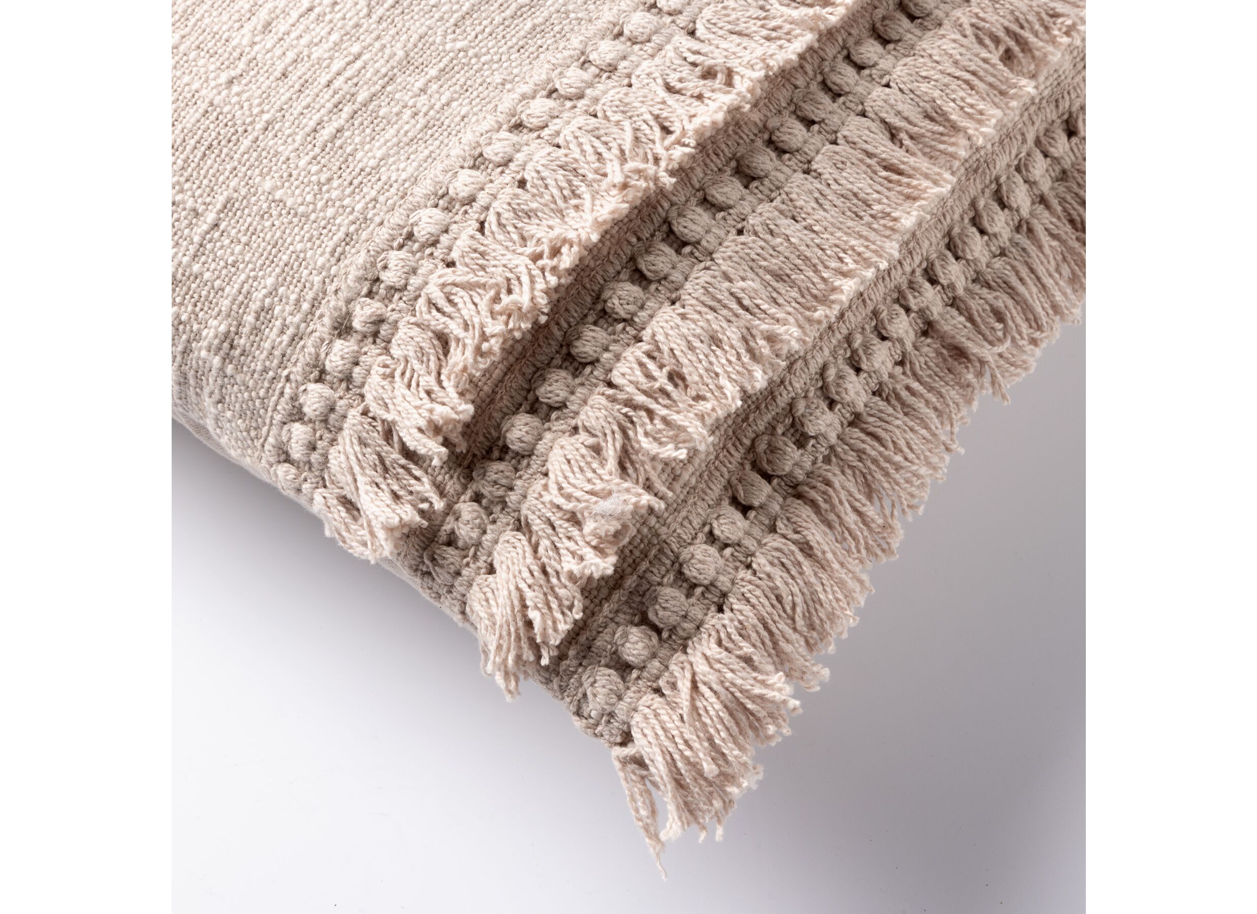 Detail - Coussin Fara 45x45cm pumice stone