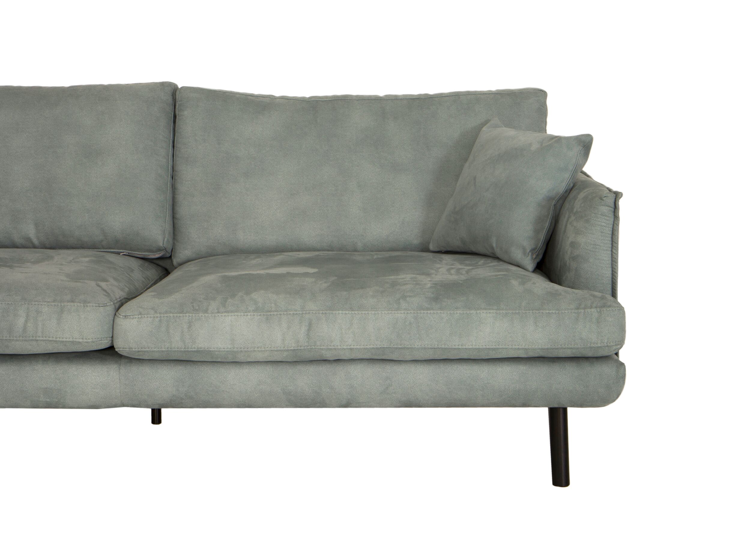 Detailfoto - Hoeksalon Chill 300x200cm - stof - turquoise