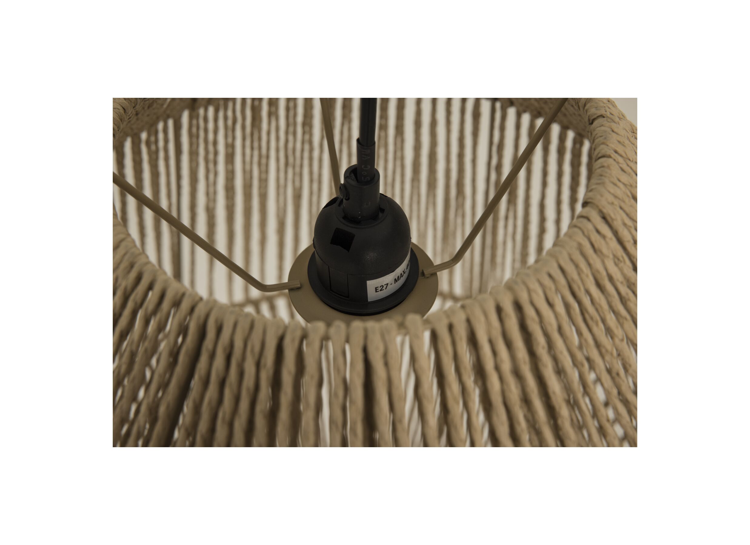 Detailfoto - Hanglamp Calamus Ø29,5cm 40W E27
