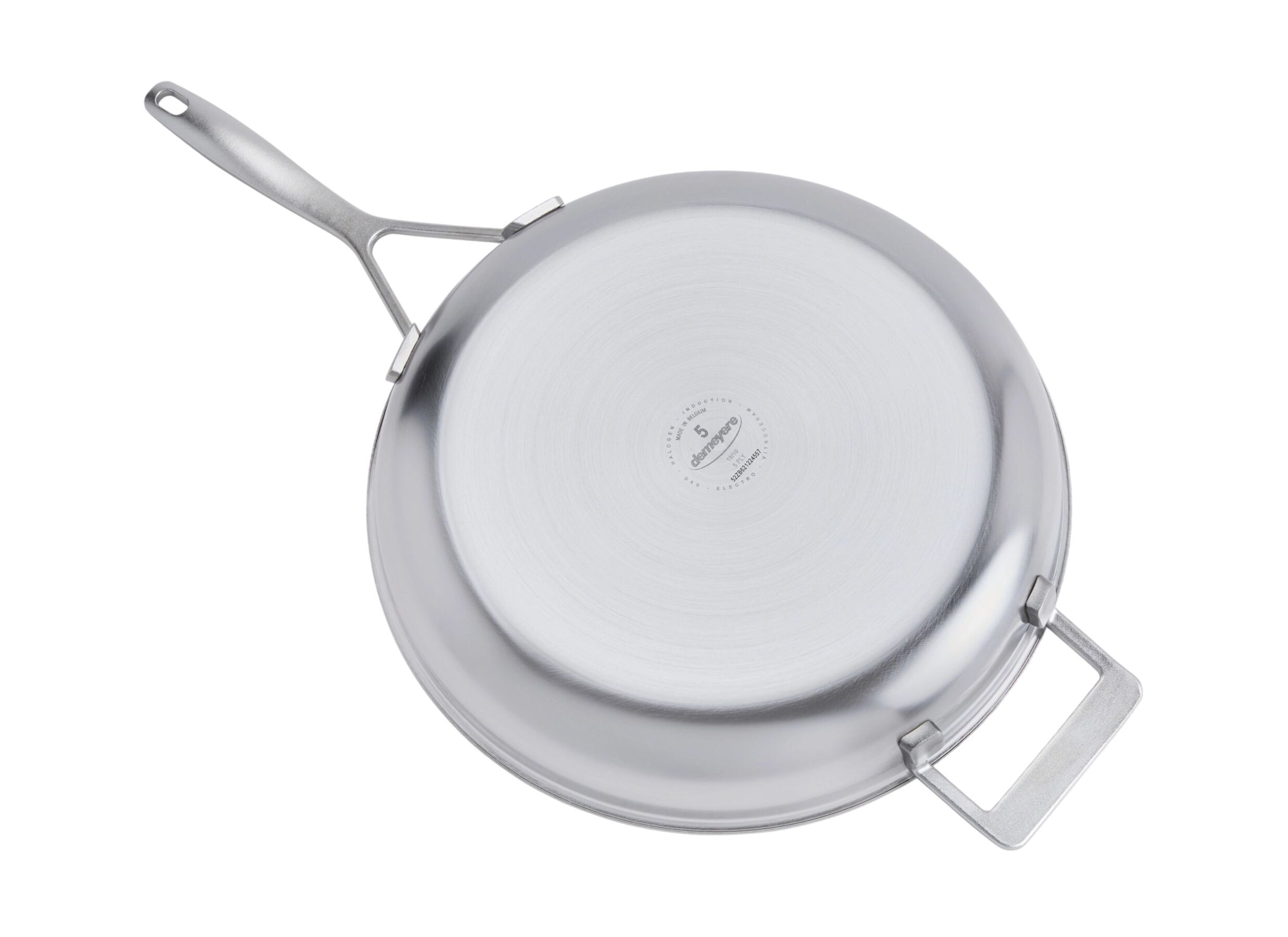 Aperçu - Poêle Industry 5 Ø32cm - acier inoxydable & Nanotouch - argent