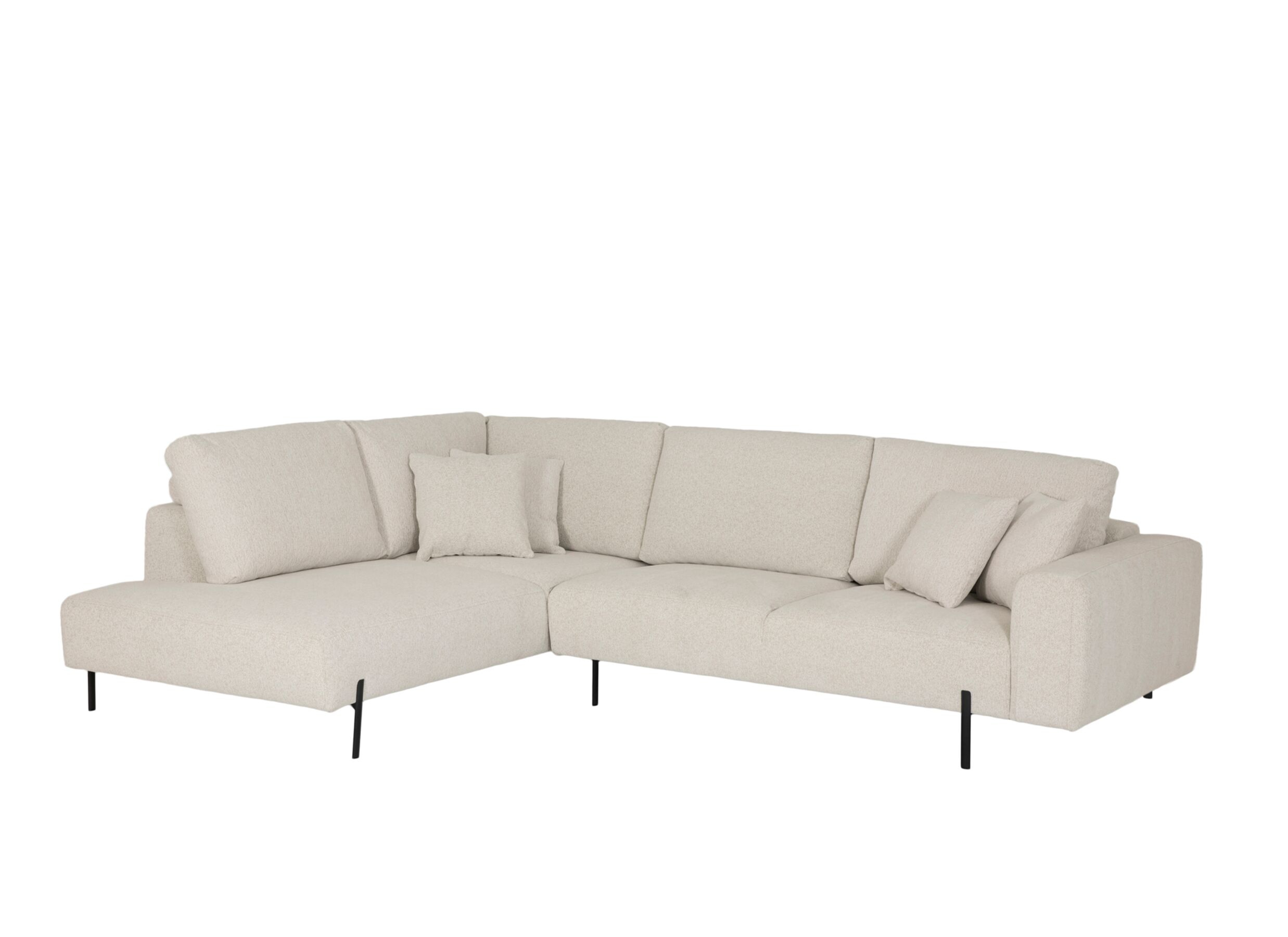 Hoofdfoto - Hoeksalon Celaya 298x223cm - chenille - ecru