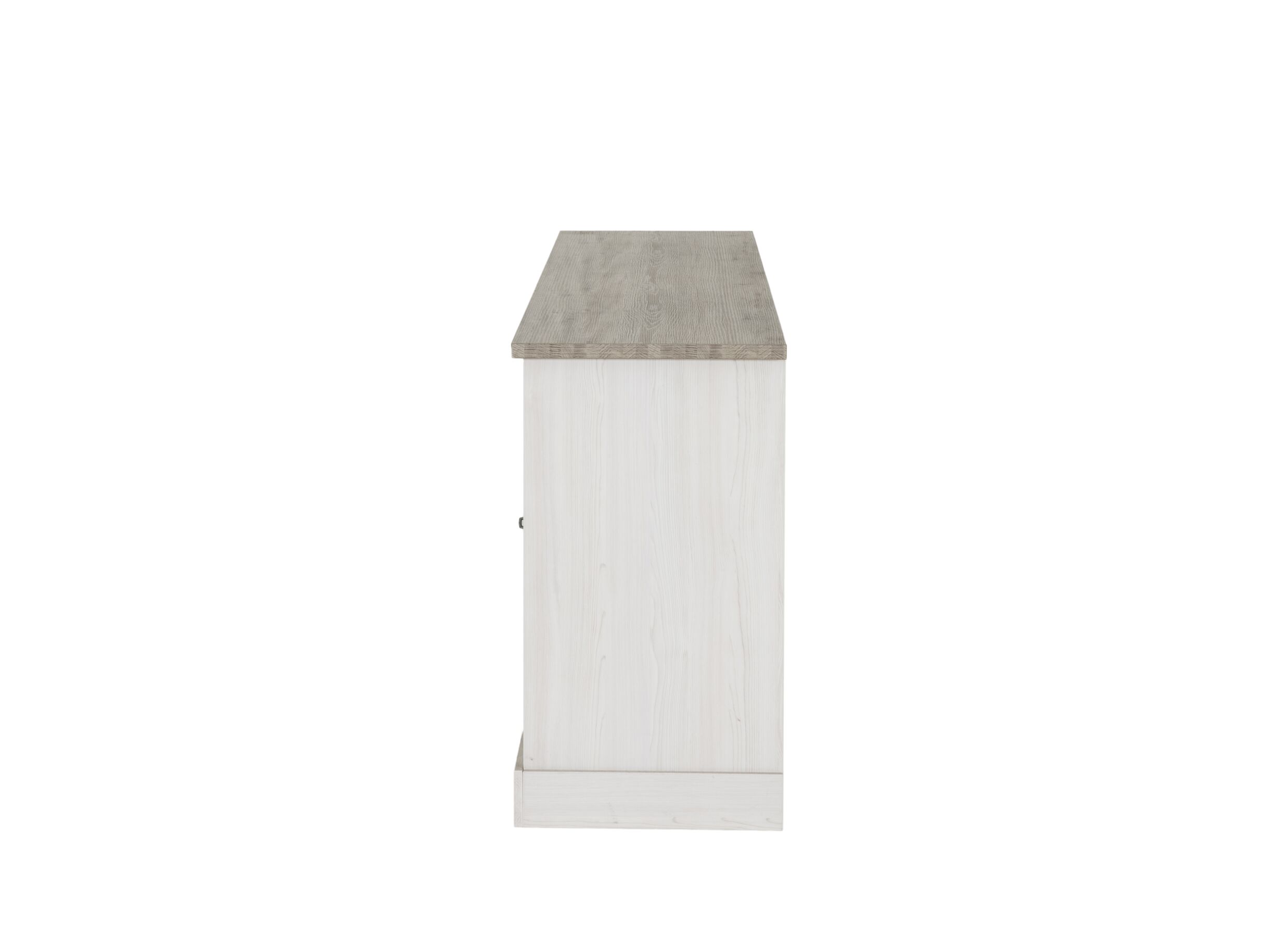 Overzichtsfoto - Dressoir 259cm - meubelplaat - lariks & bruine eik