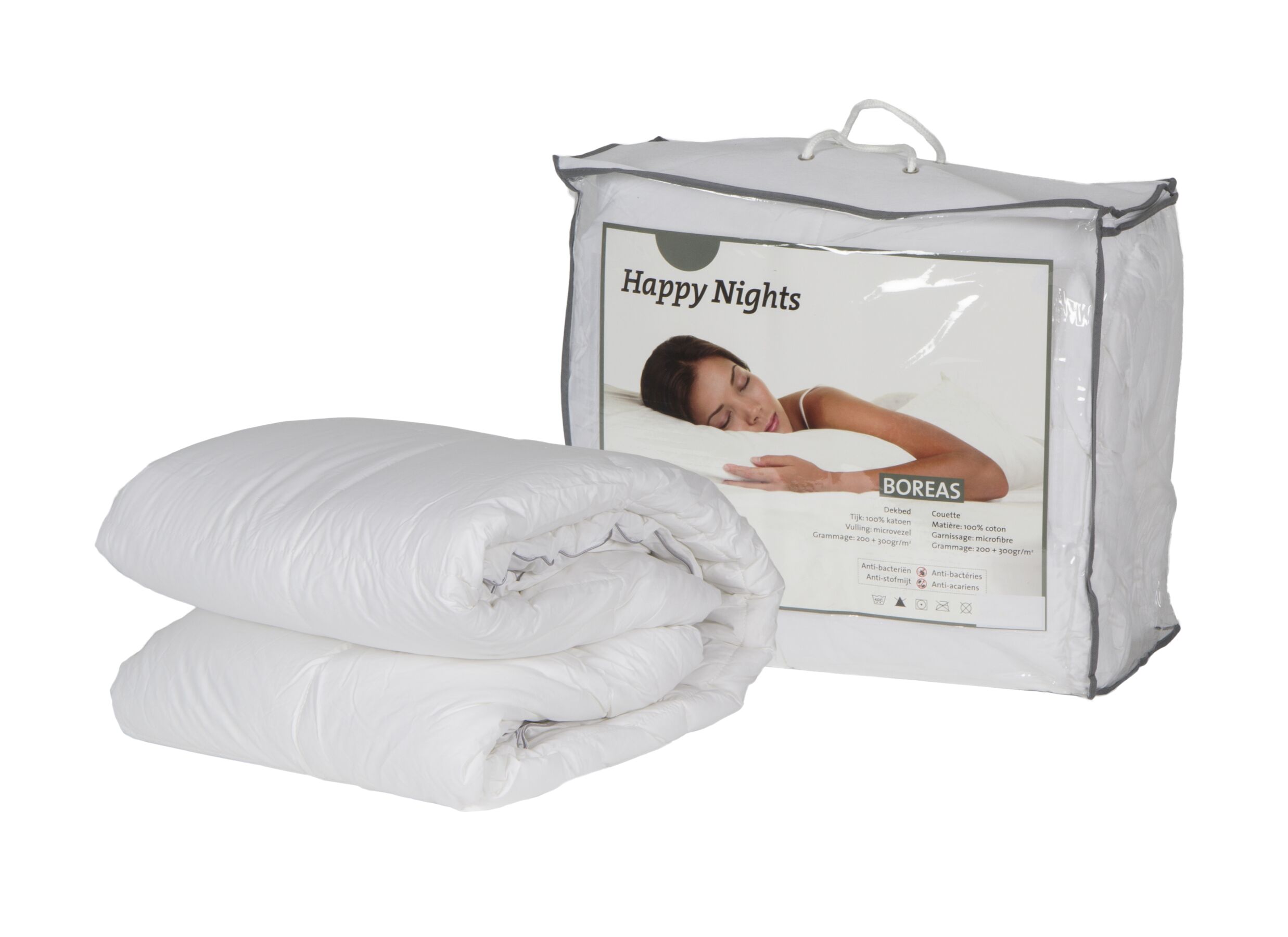 Couette Boreas duo 140X200cm - Couette Boreas 4 saisons 140x200cm
