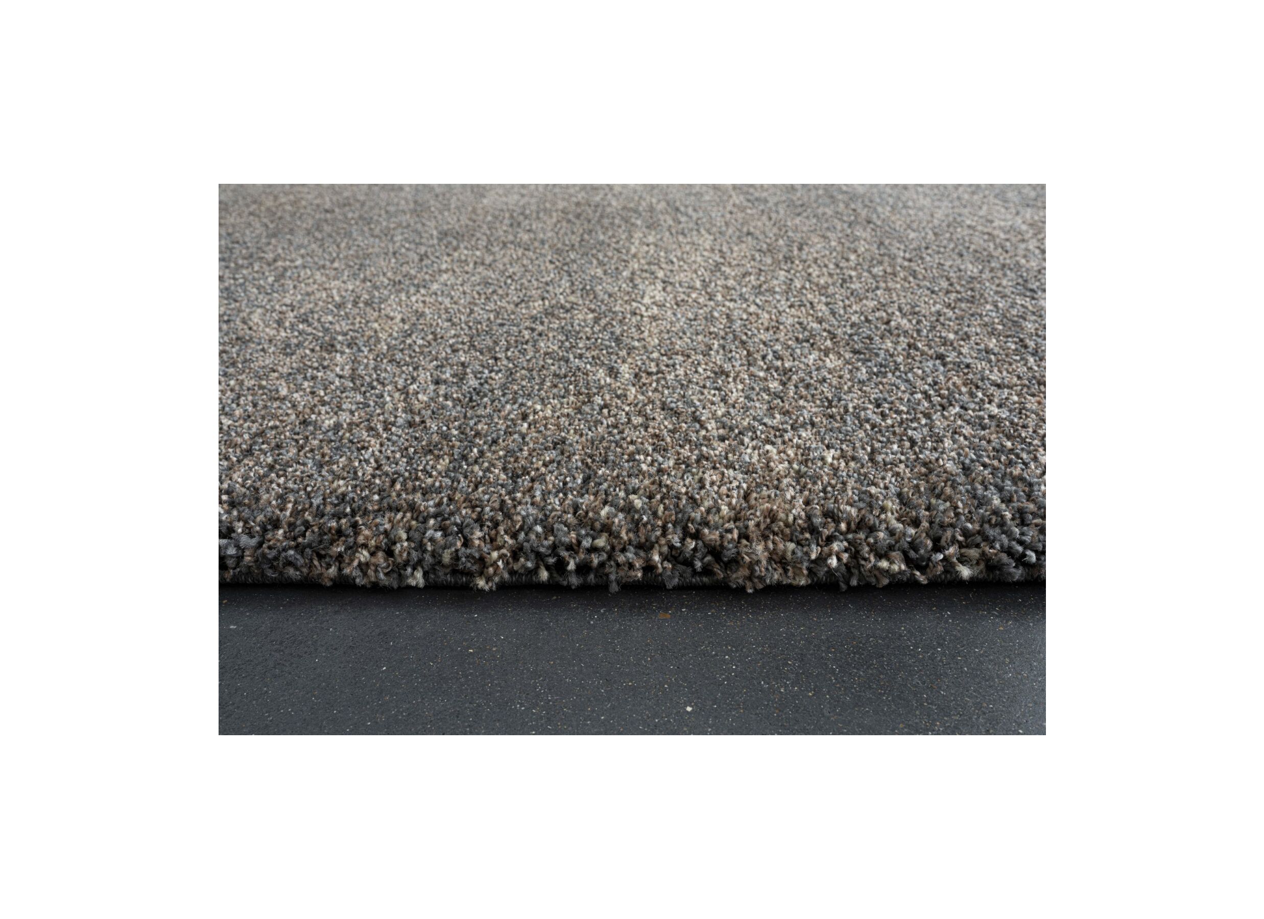 Tapijt Medusa 200x290cm - polyester - grijs/bruin