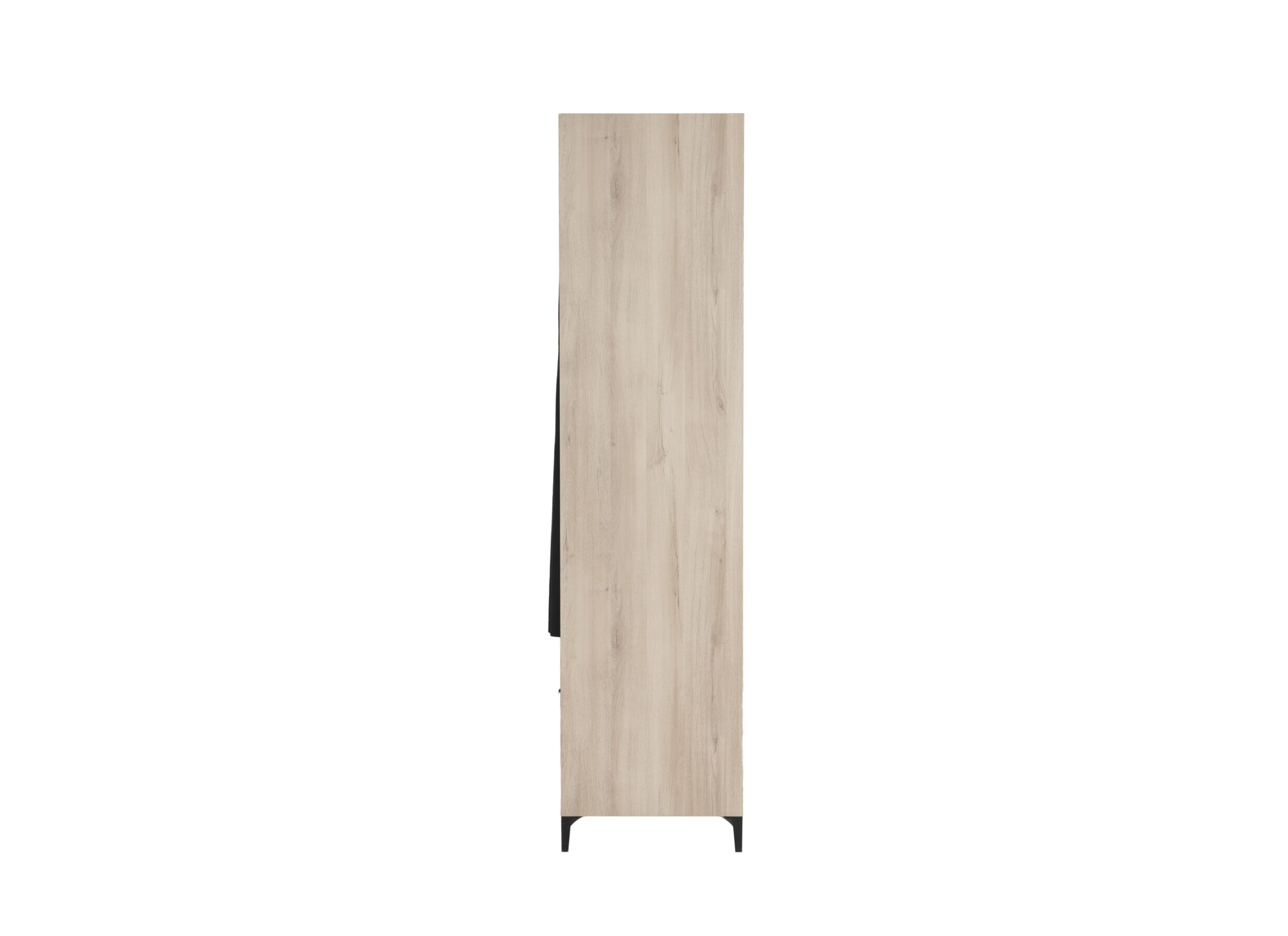 Aperçu - Garde-robe Quotidien 122x53x216cm - décor - chêne kronberg & noir