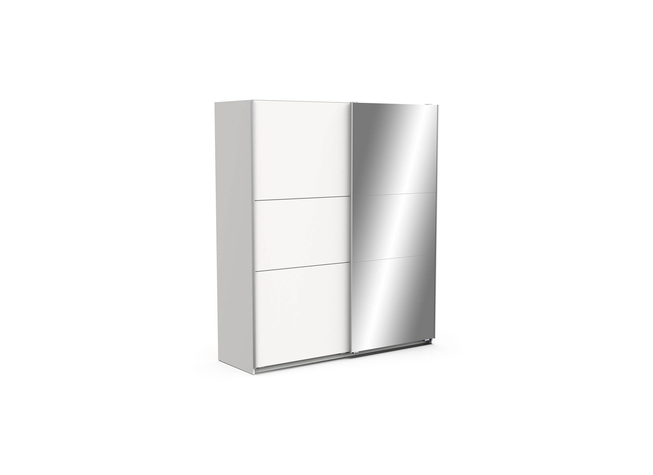 Armoire à portes coulissantes Ghost 180cm - Armoire à portes coulissantes Ghost 178cm - décor - blanc