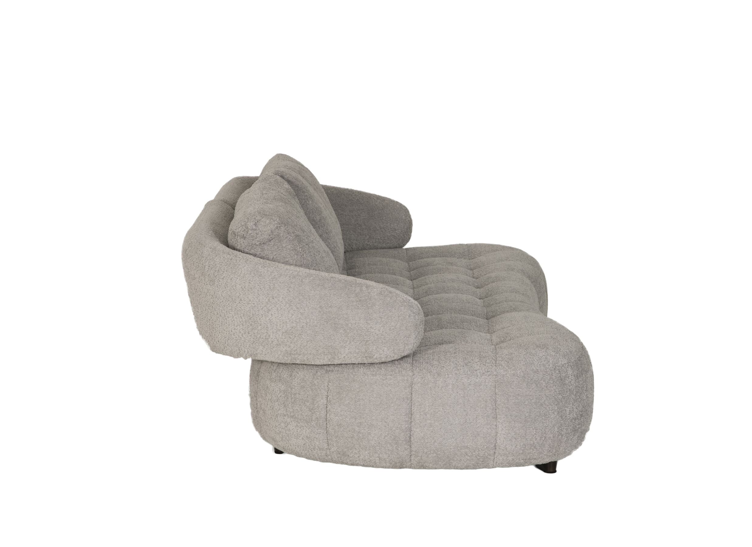 Overzichtsfoto - Zetel Lepanto 2,5-zit - stof - silver grey