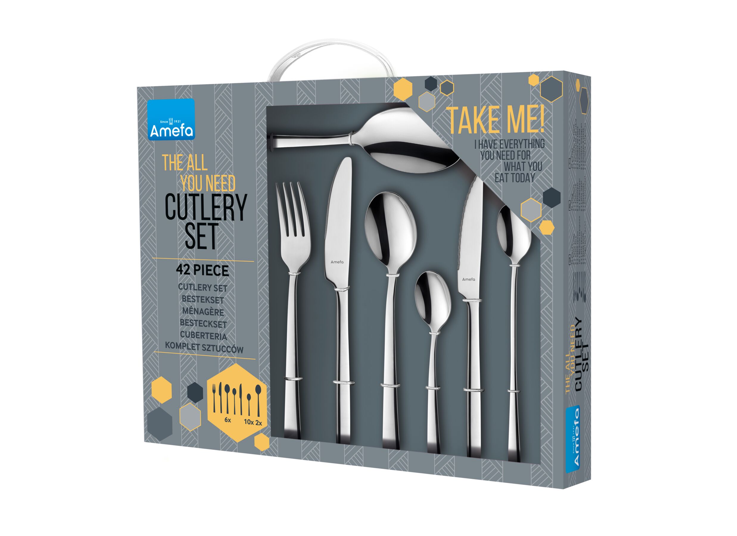 Aperçu - Couvert Manille 42 pièces