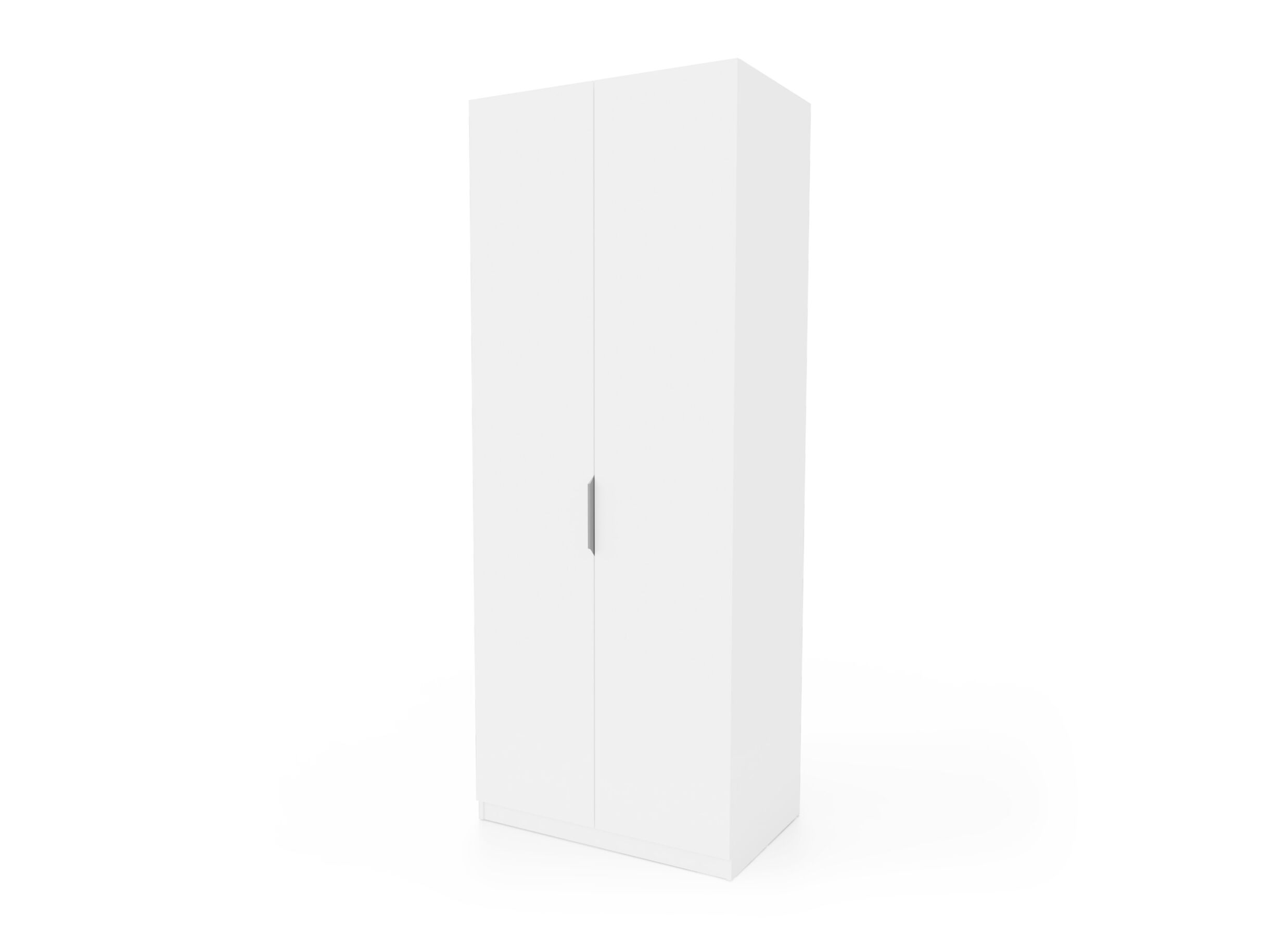 Aperçu - Armoire de rangement Ghost 79cm - décor - blanc