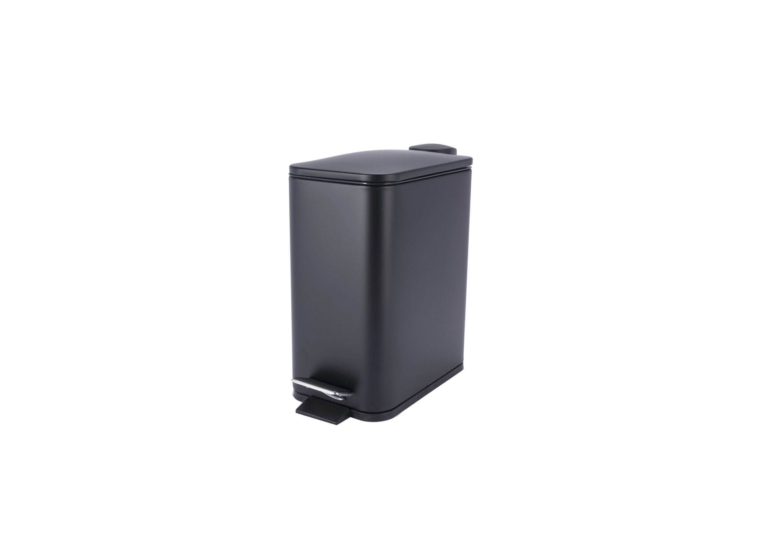 Pedaalemmer Biggs 5L mat zwart - Pedaalemmer Biggs 5L mat zwart