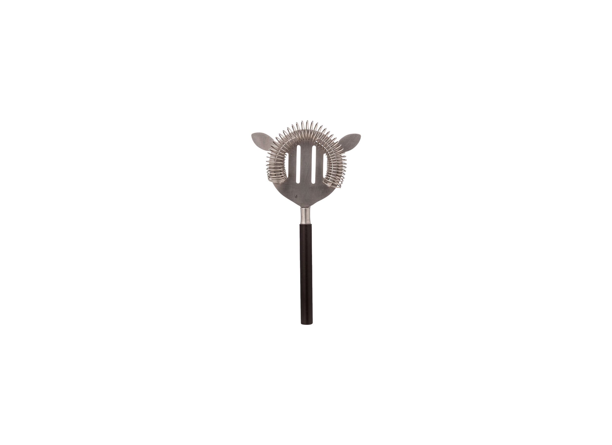 Aperçu - Kit cocktail Ø16cmx21cm - manguier massif & acier - brun/noir
