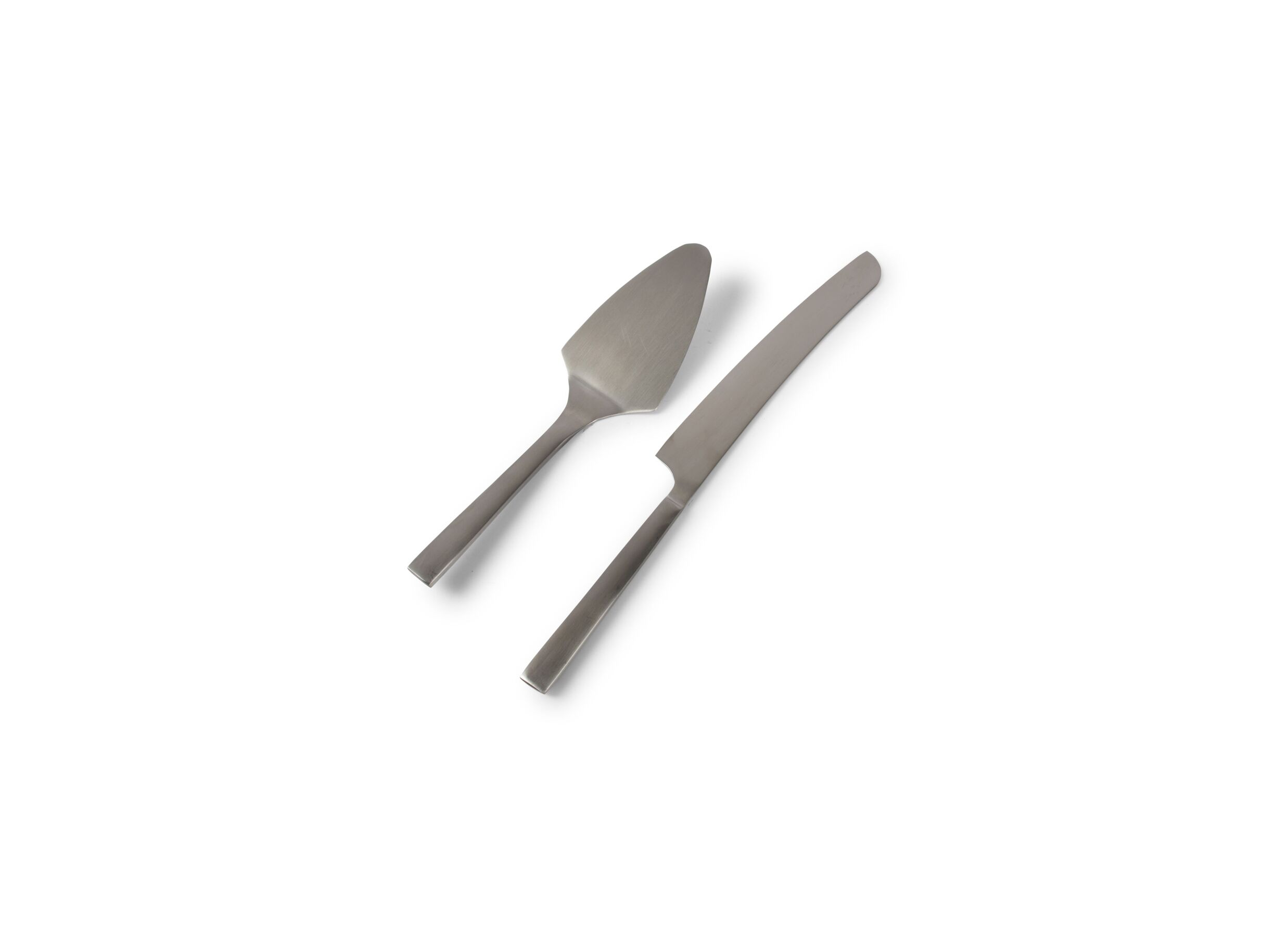 Hoofdfoto - Taartschep & mes set zilver